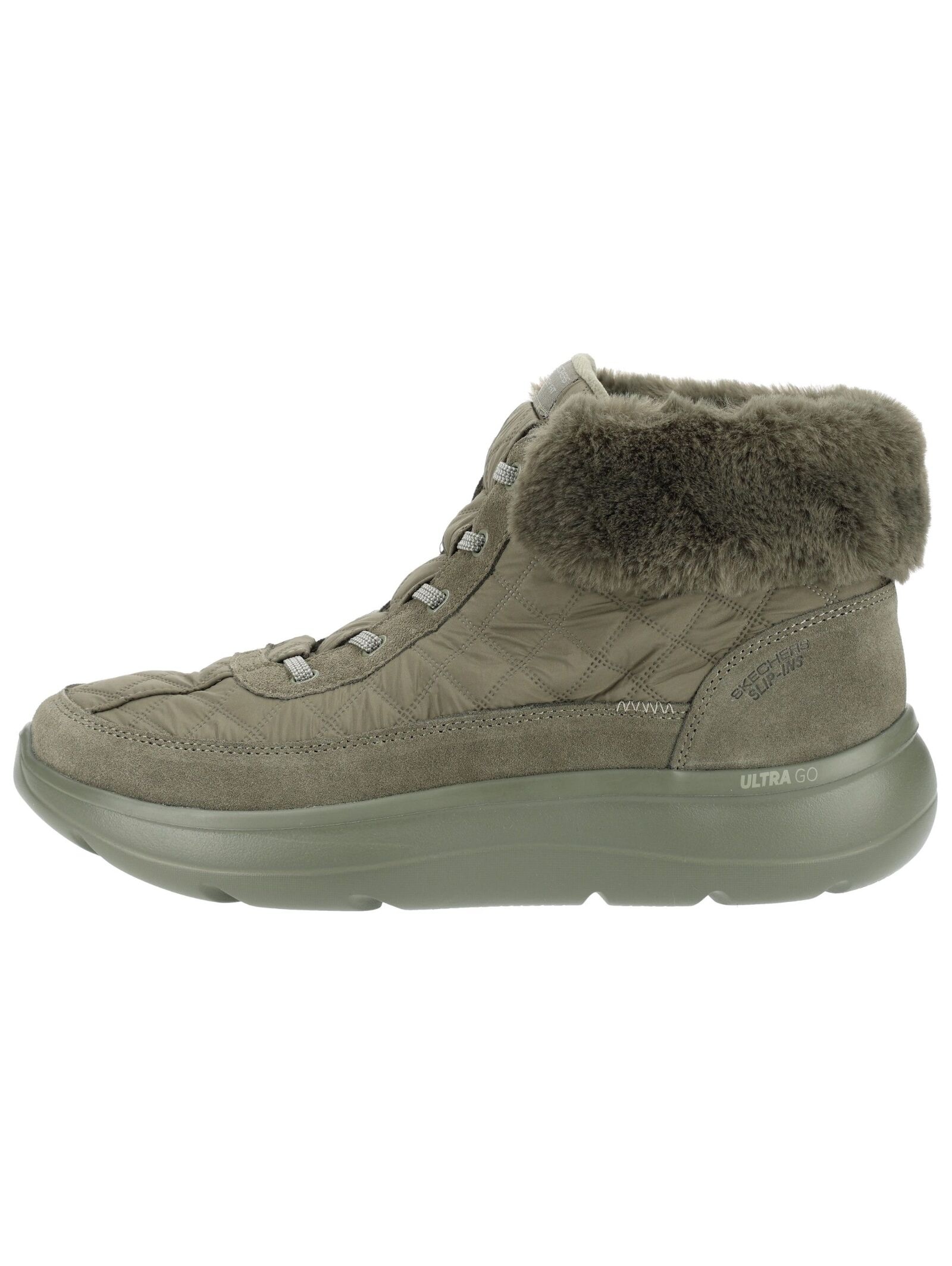 Skechers Schnürstiefelette »Skechers Stiefelette Veloursleder/Textil«