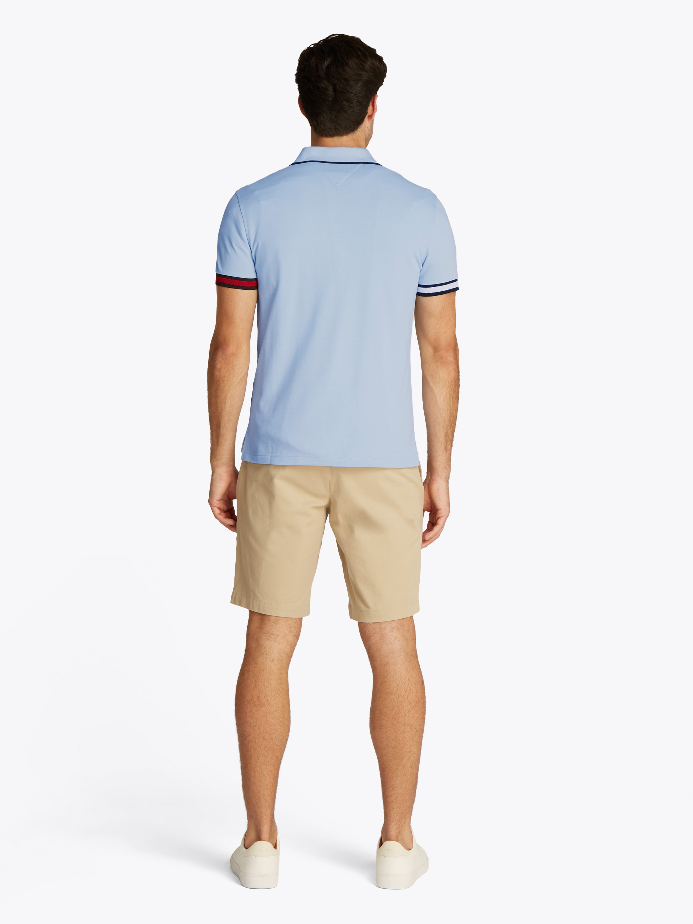 Tommy Hilfiger Poloshirt »FLAG CUFF SLIM FIT POLO«