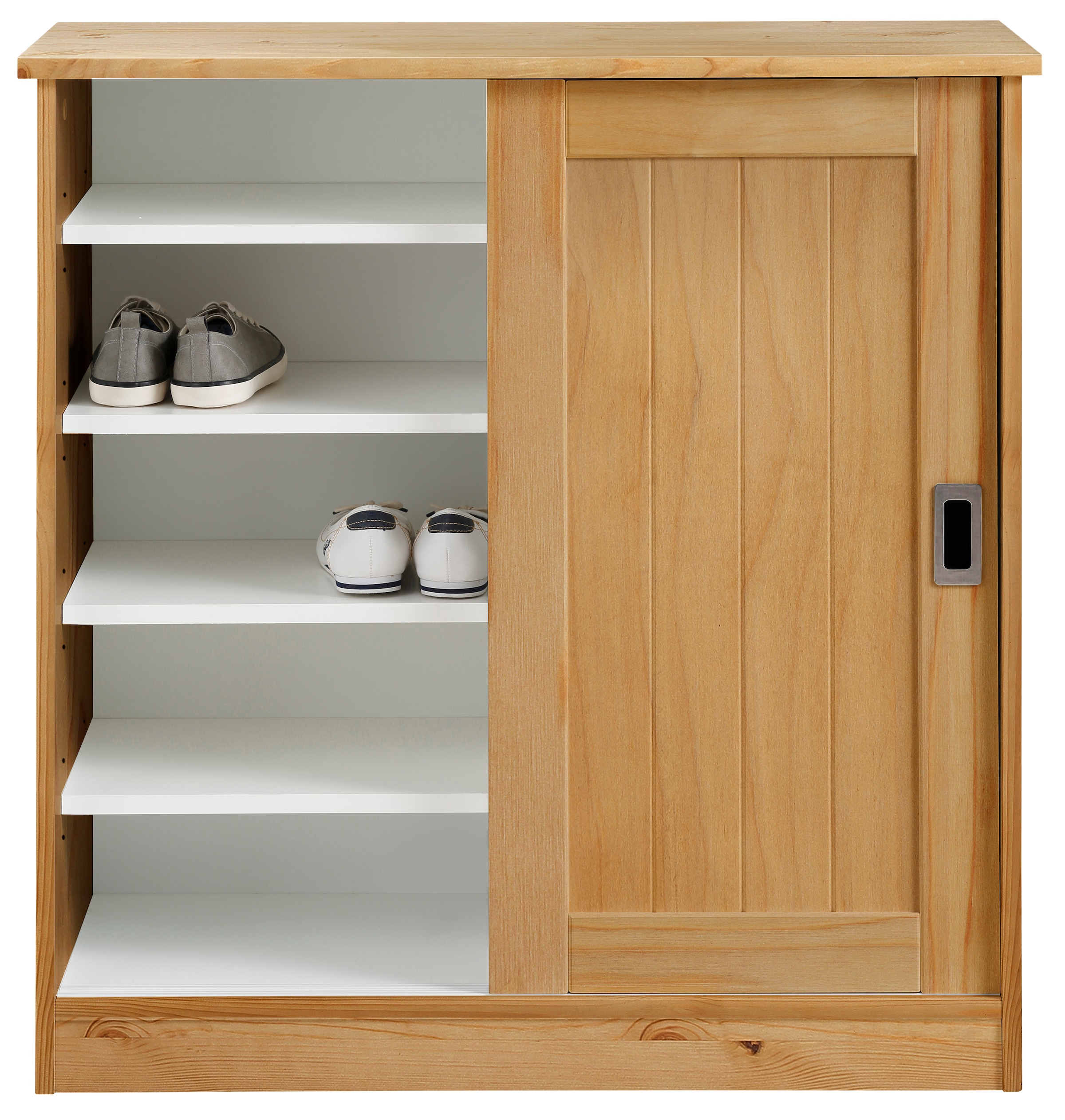 Home affaire Schuhschrank »Nekso«, Breite 83 cm, aus MDF oder Massivholz, FSC®-zertifiziert