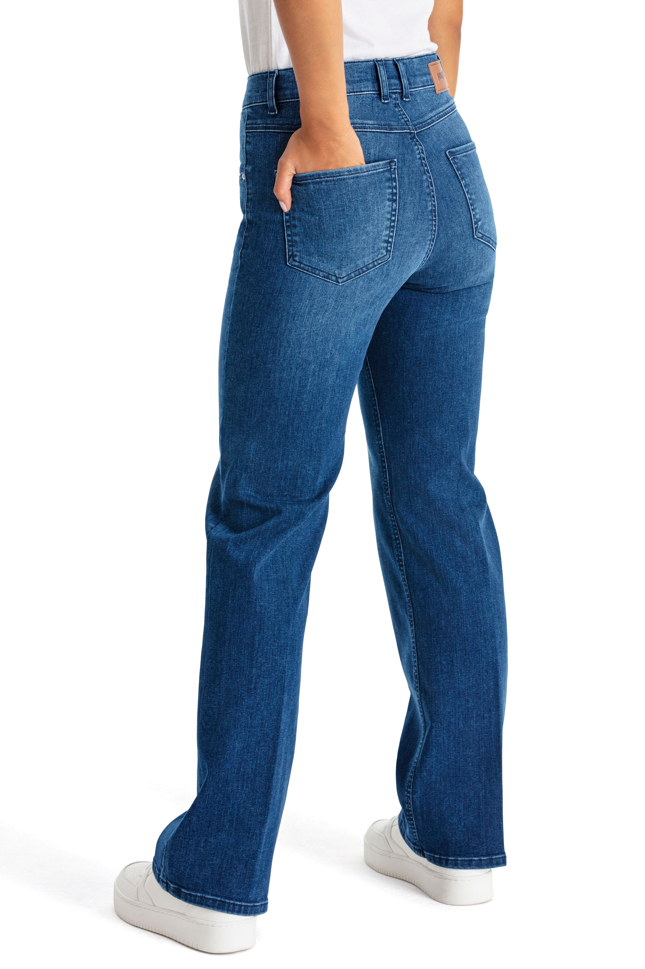 ANGELS Straight-Jeans, mit weitem Bein günstig online kaufen