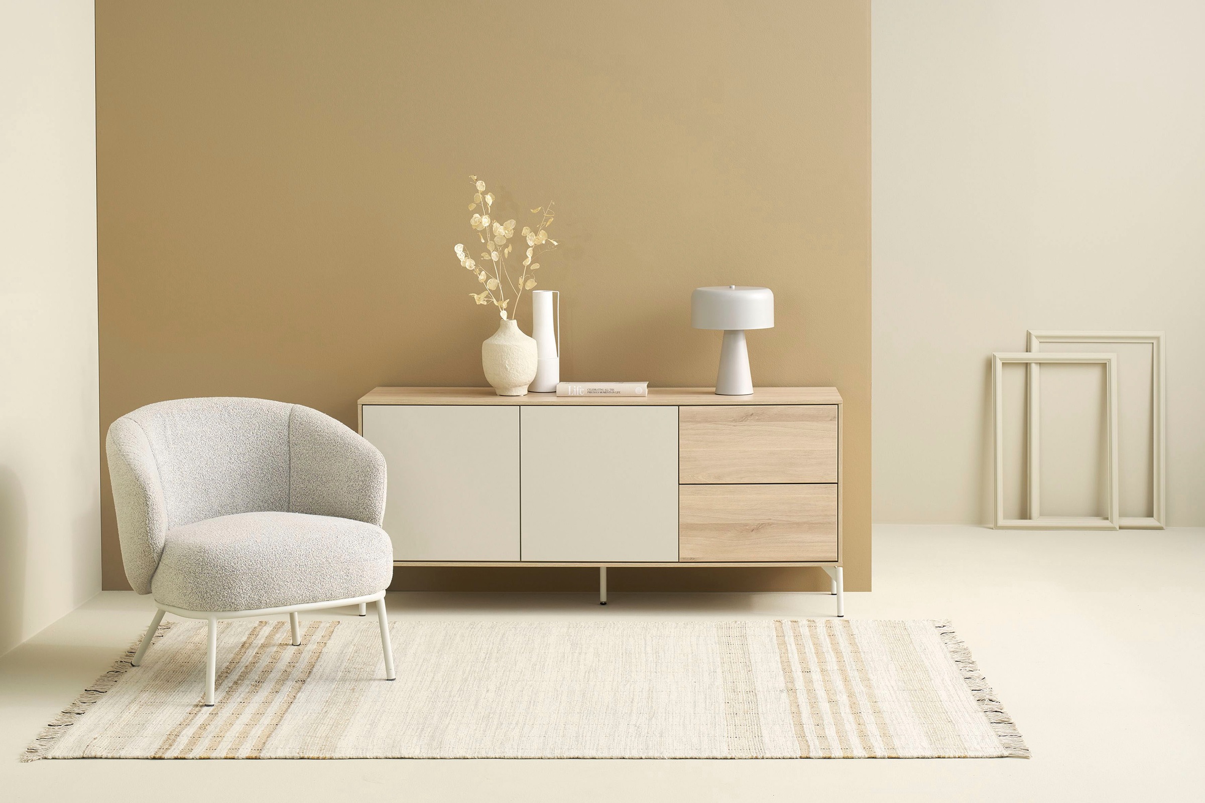 SCHÖNER WOHNEN-Kollektion Sideboard »LABOE« 1 Stk. tlg. 150 cm oder 200 cm mit push to open Funktion