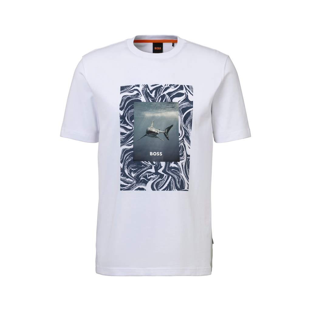 BOSS ORANGE T-Shirt »Te_Tucan«, mit großem Aufdruck