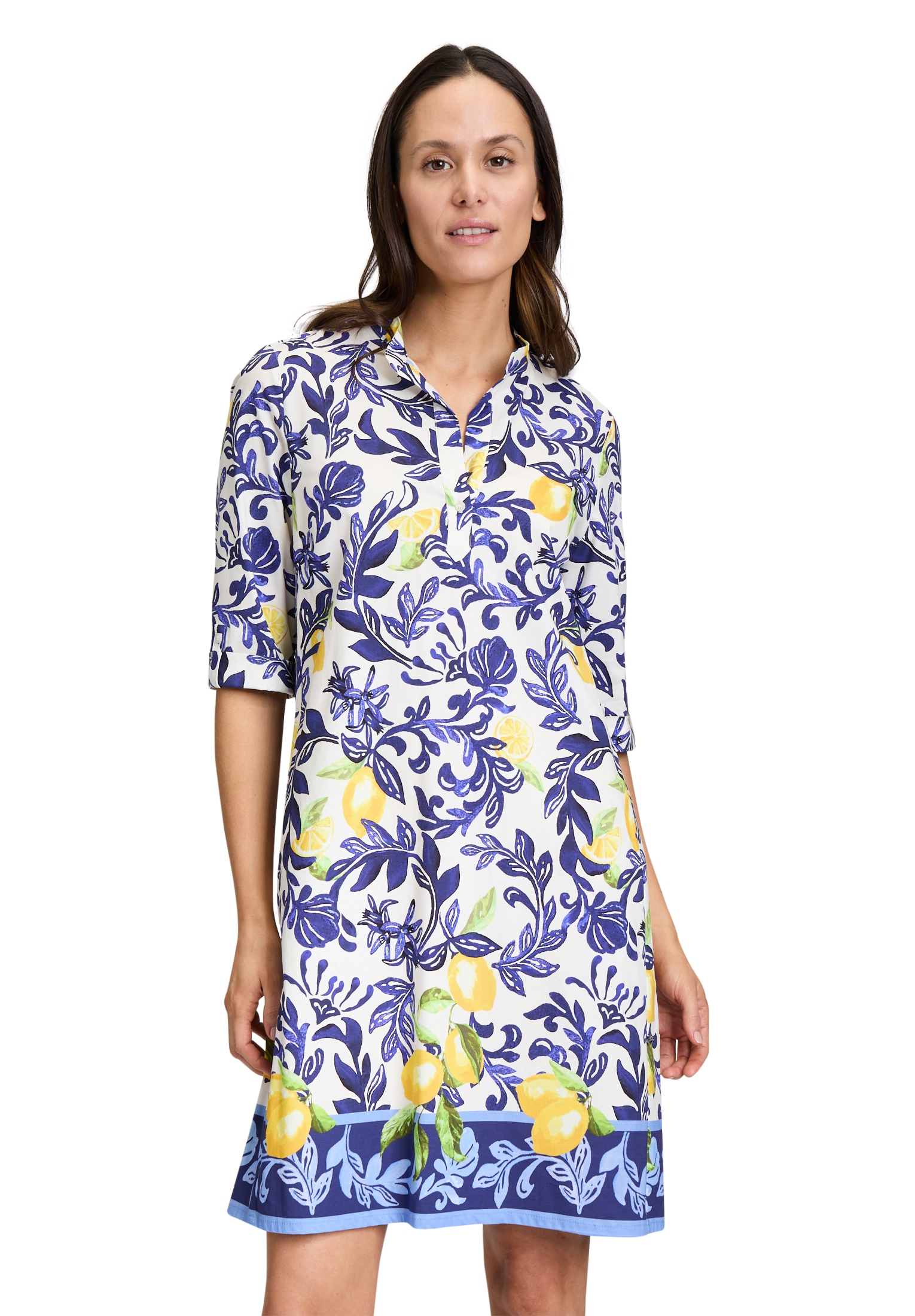 Vera Mont Hemdblusenkleid "Damen Sommerkleid Hemdblusenkleid mit Taschen" N günstig online kaufen