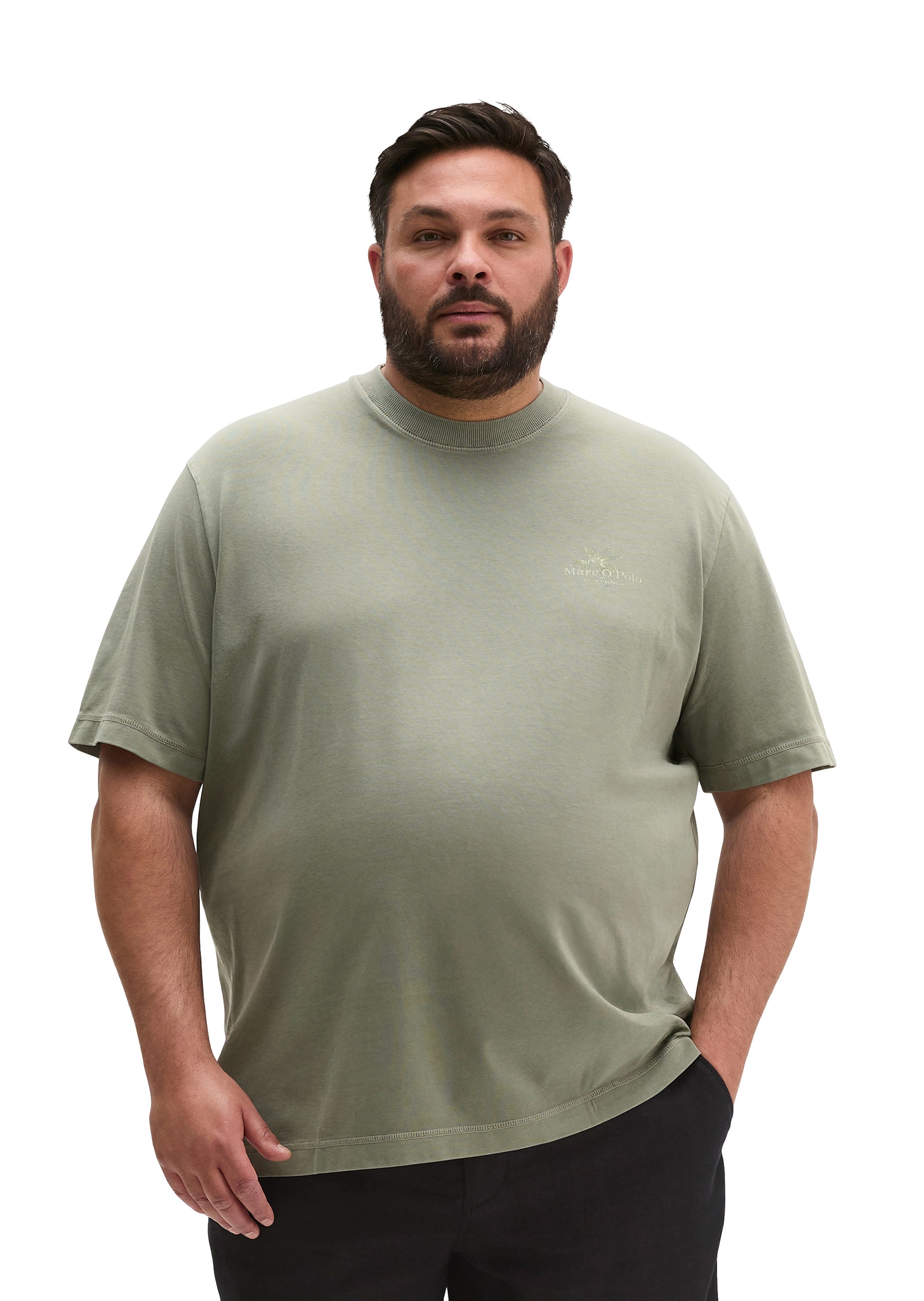 Marc OPolo T-Shirt "mit saisonalem Rückenprint"