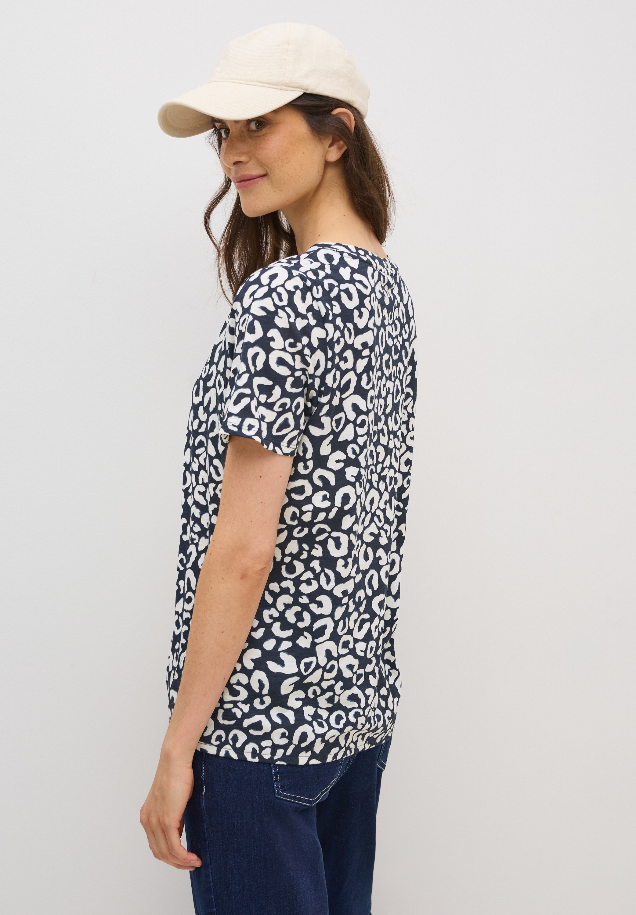 Cecil Blusenshirt, mit allover Print günstig online kaufen
