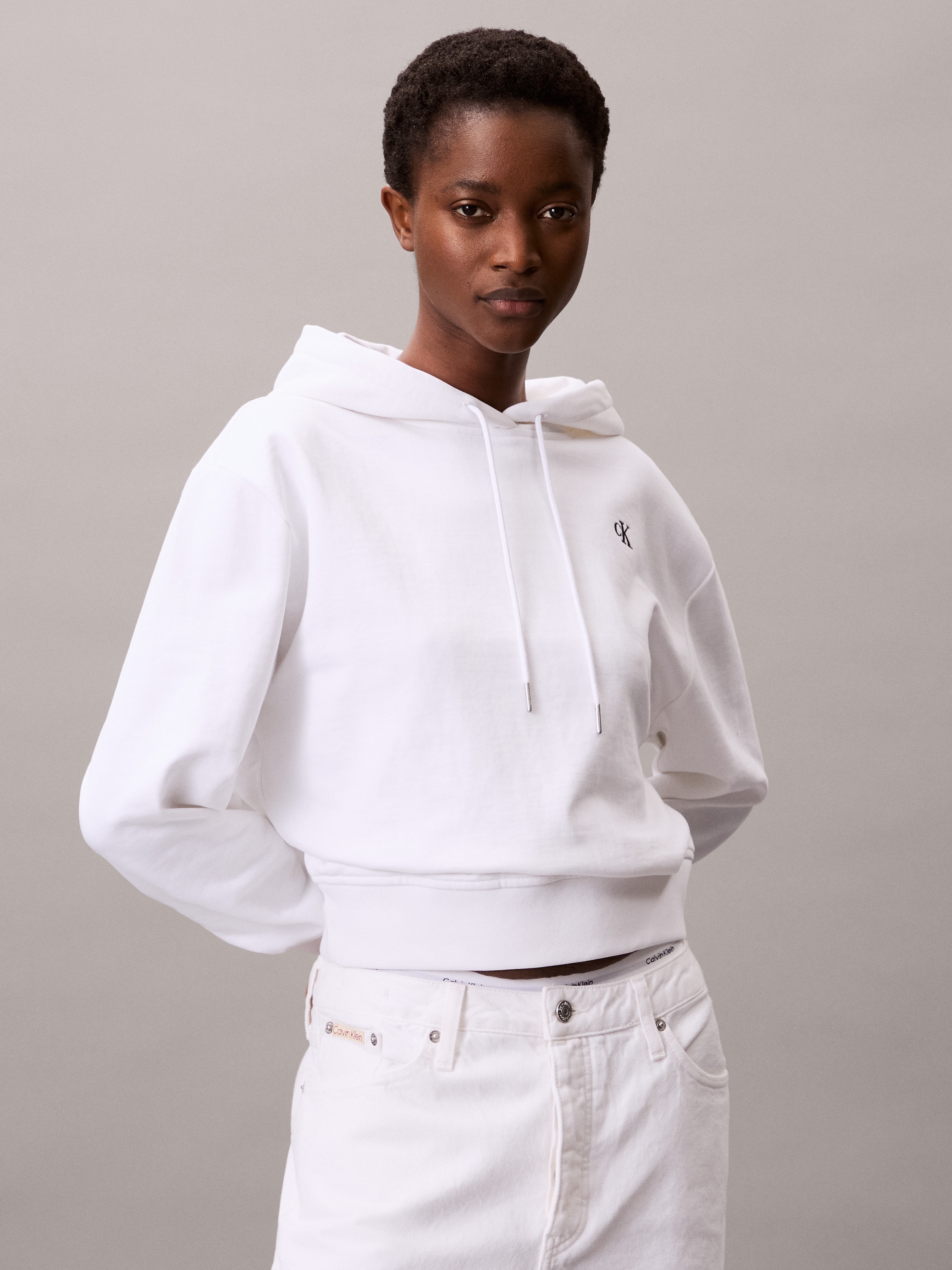Calvin Klein Jeans Kapuzensweatshirt »LS ARCHIVE TERRY PO HOOD«, Mit Rundhalsausschnitt