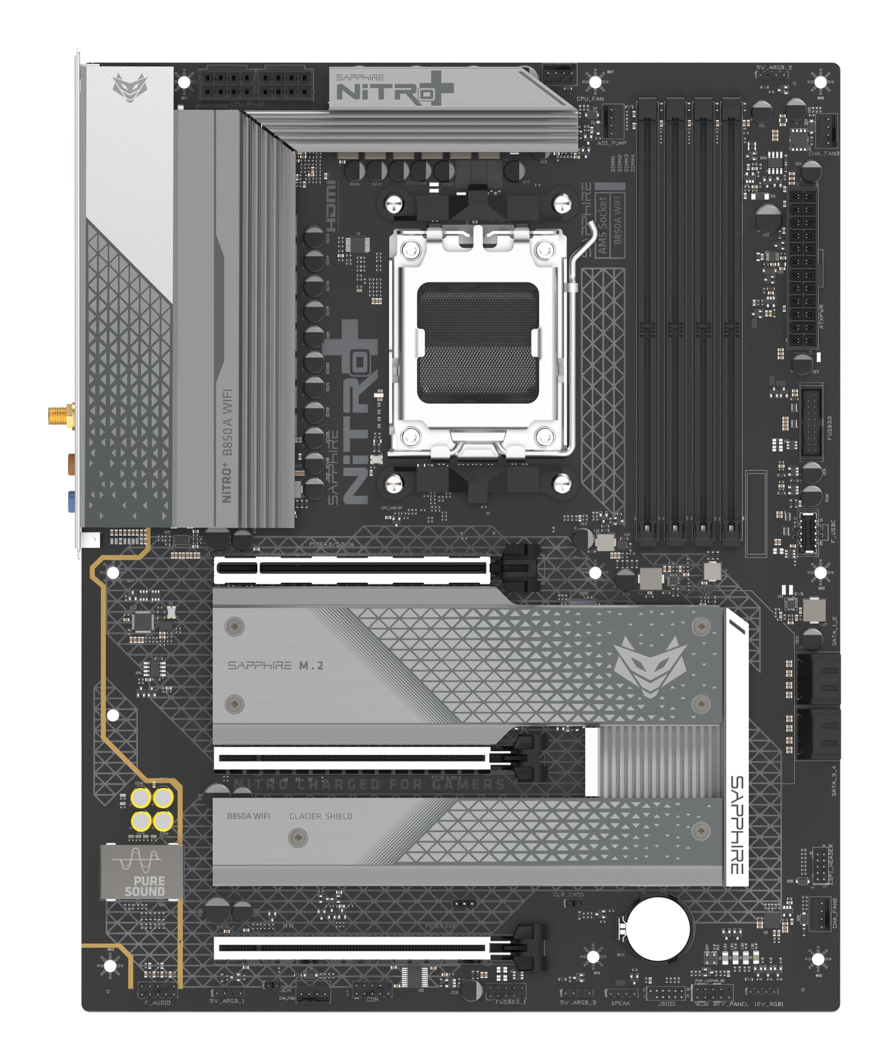 Sapphire Mainboard »NITRO+ B850A WIFI 7«