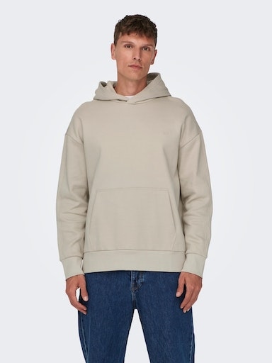 ONLY & SONS Kapuzensweatshirt "ONSDAN LIFE RLX HEAVY SWEAT HOODIE NOOS"