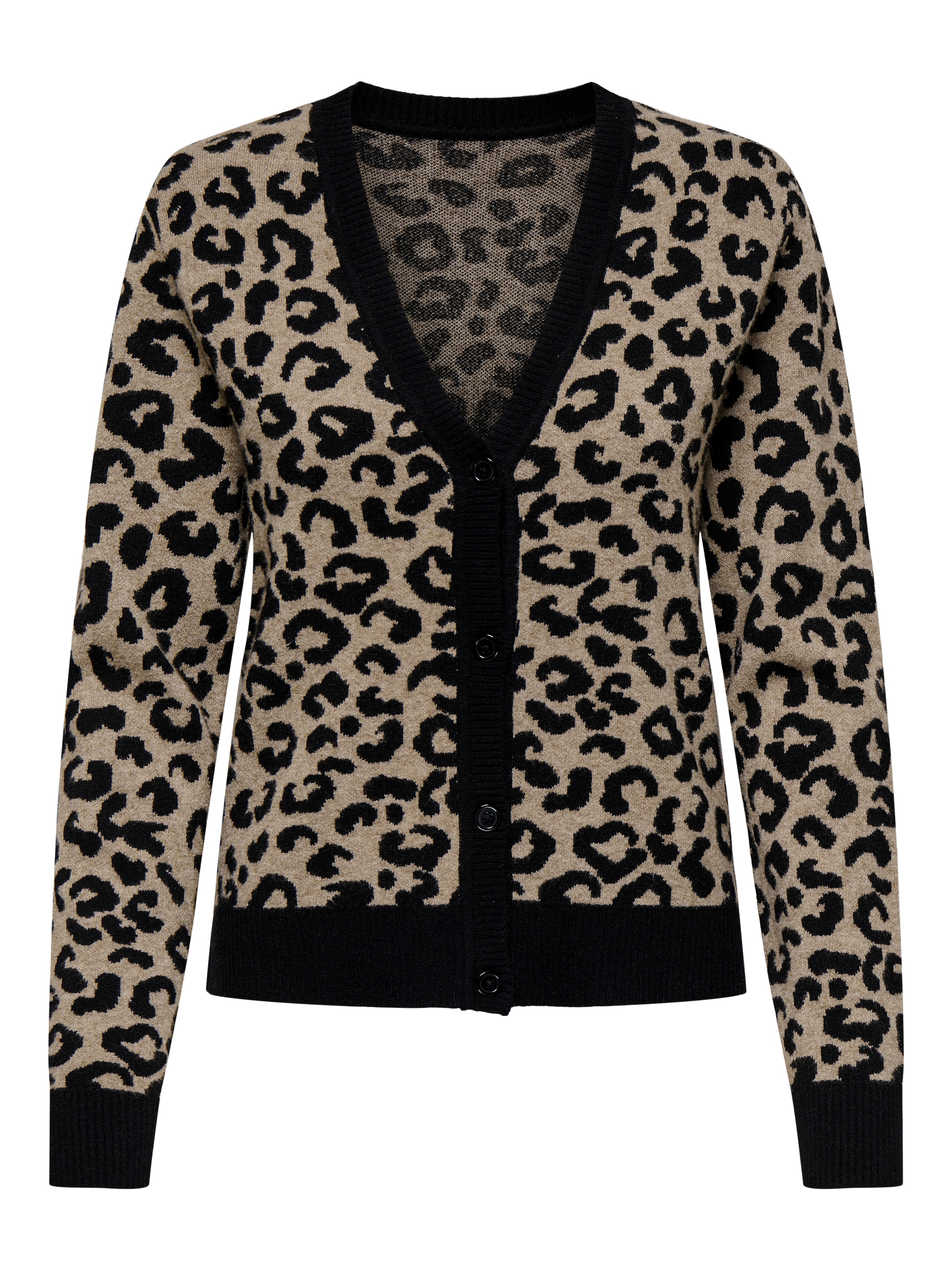 ONLY Strickjacke »ONLLEO LS V-NECK CARDIGAN KNT NOOS«