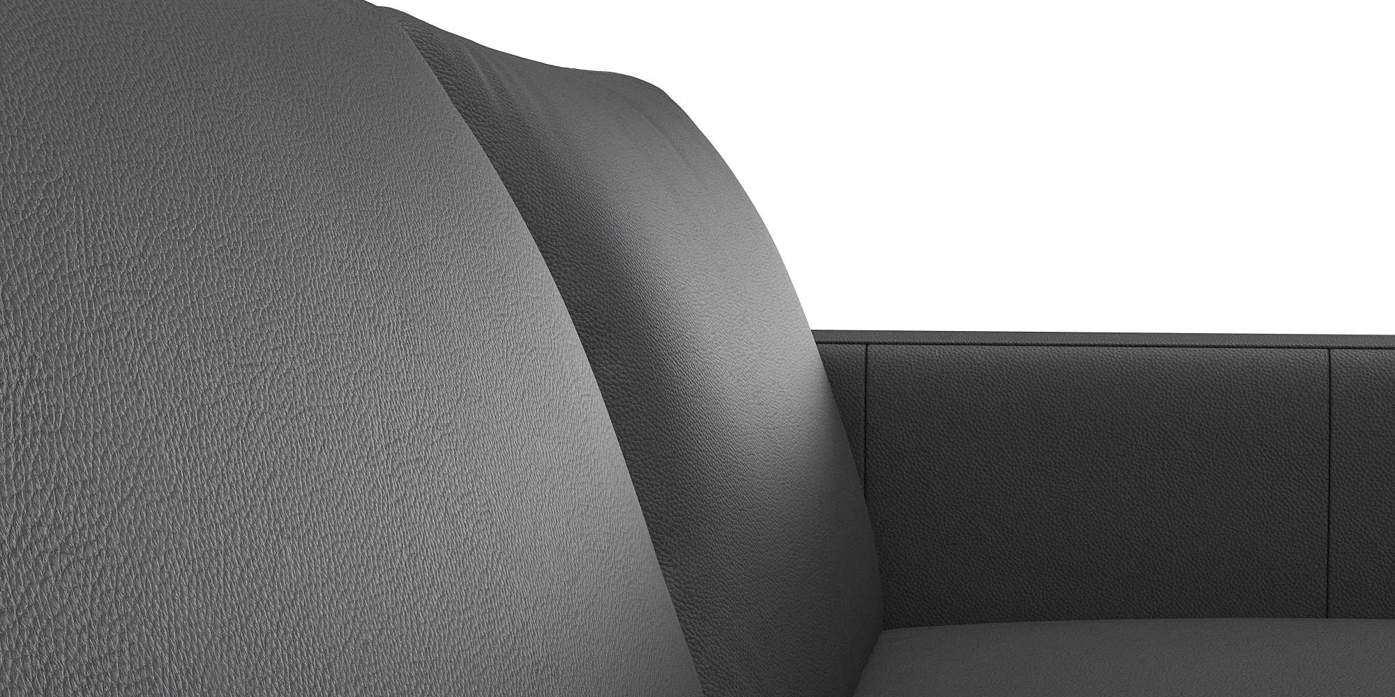 FLEXLUX Ecksofa »Fiore, super Sitzkomfort durch Kaltschaum im Sitz, L-Form«, schmale Armlehnen, Füße Alu+ Eiche