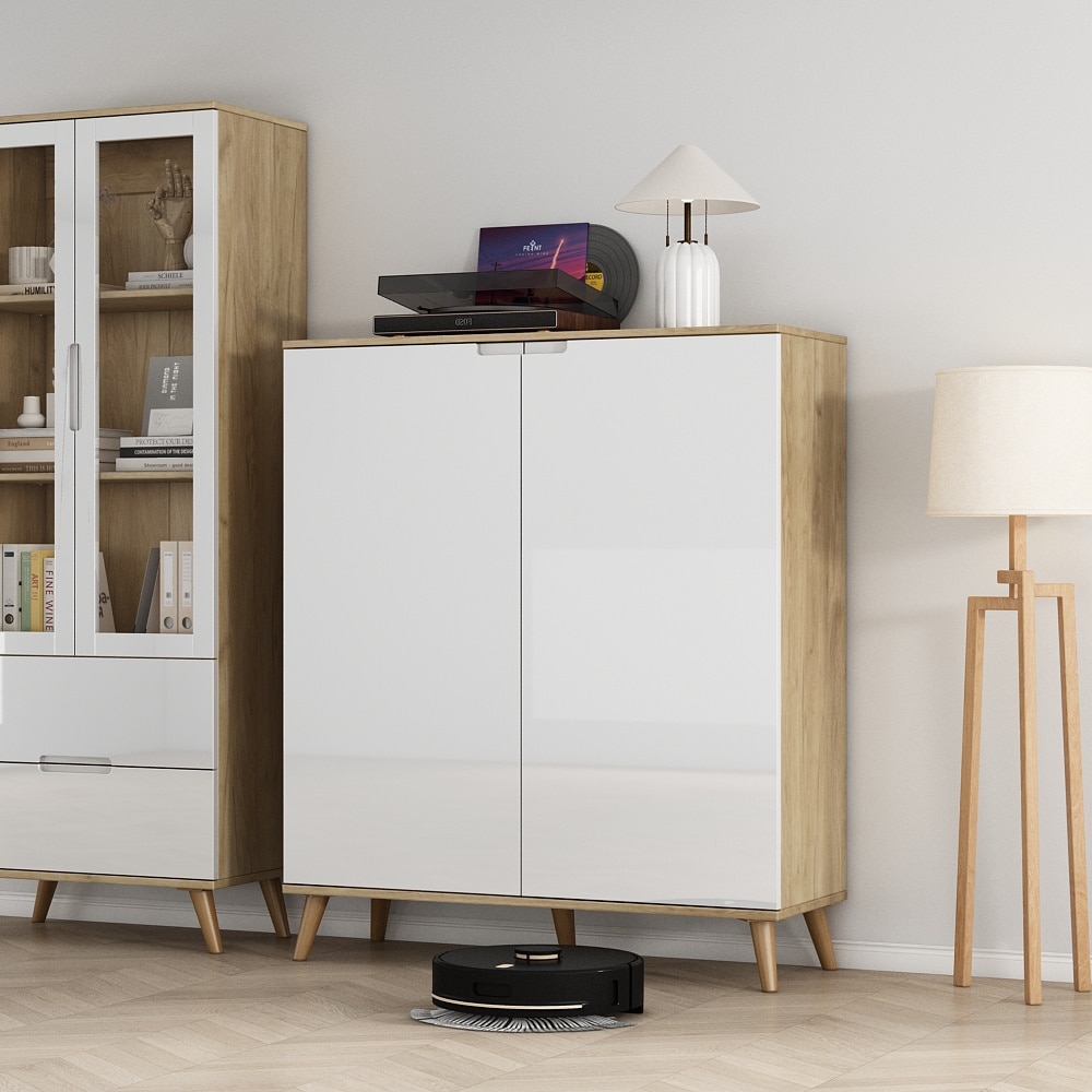 OTTO home PC-Schrank mit Tastaturauszug, (B/T/H): 110/35,7/129 cm