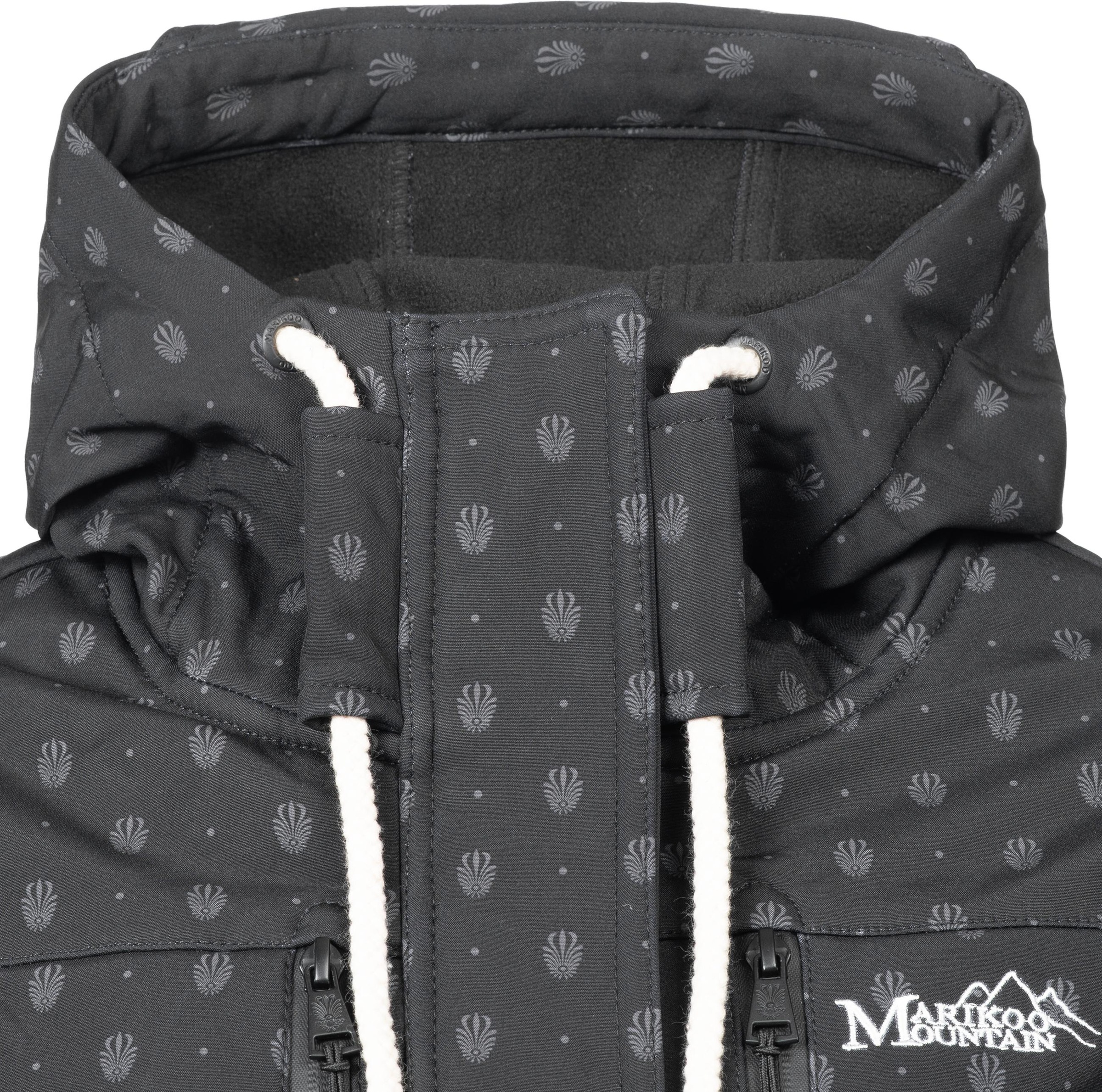Marikoo Funktionsmantel »Zimtzicke«, Wasserdichter Softshell Parka mit Kapuze