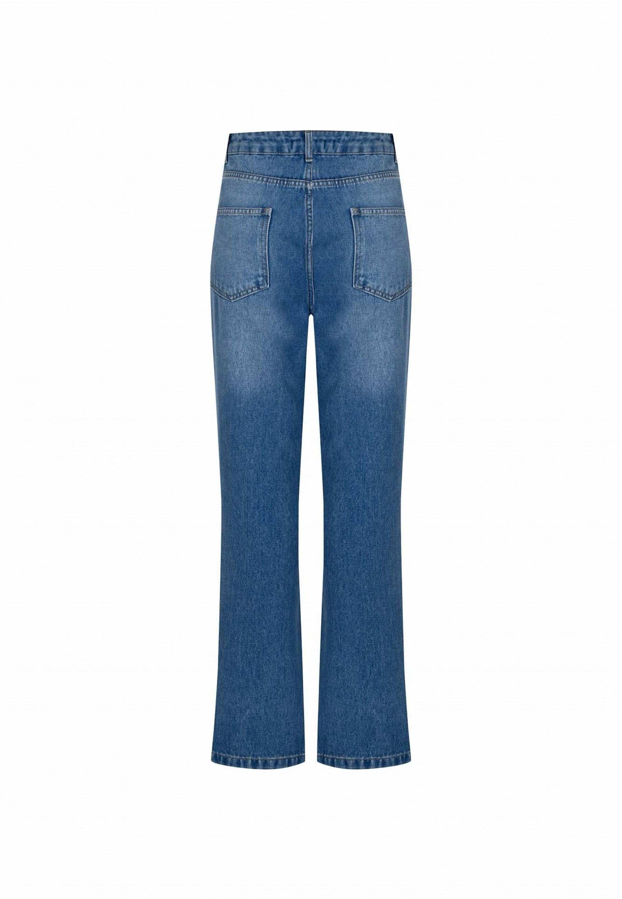 freshlions Bequeme Jeans »Sofia«, mit ausgestelltem Bein
