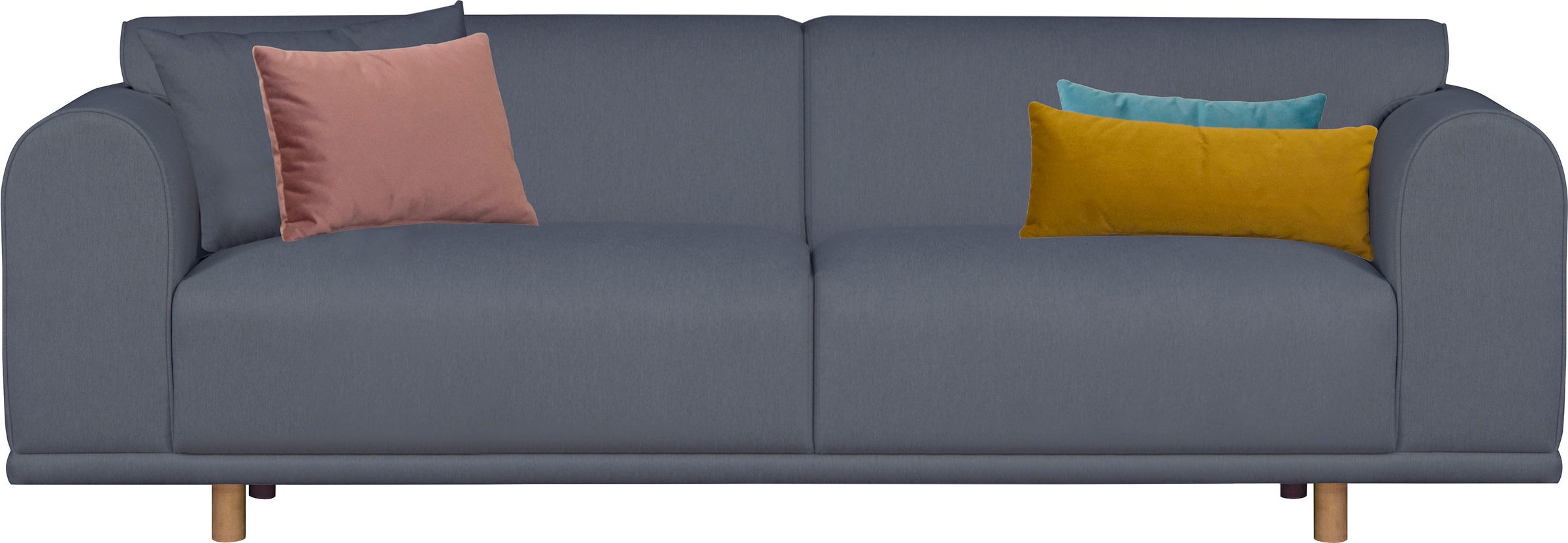 OTTO home 3-Sitzer "Maroon" in skandinavischem Design, mit losen Kissen günstig online kaufen