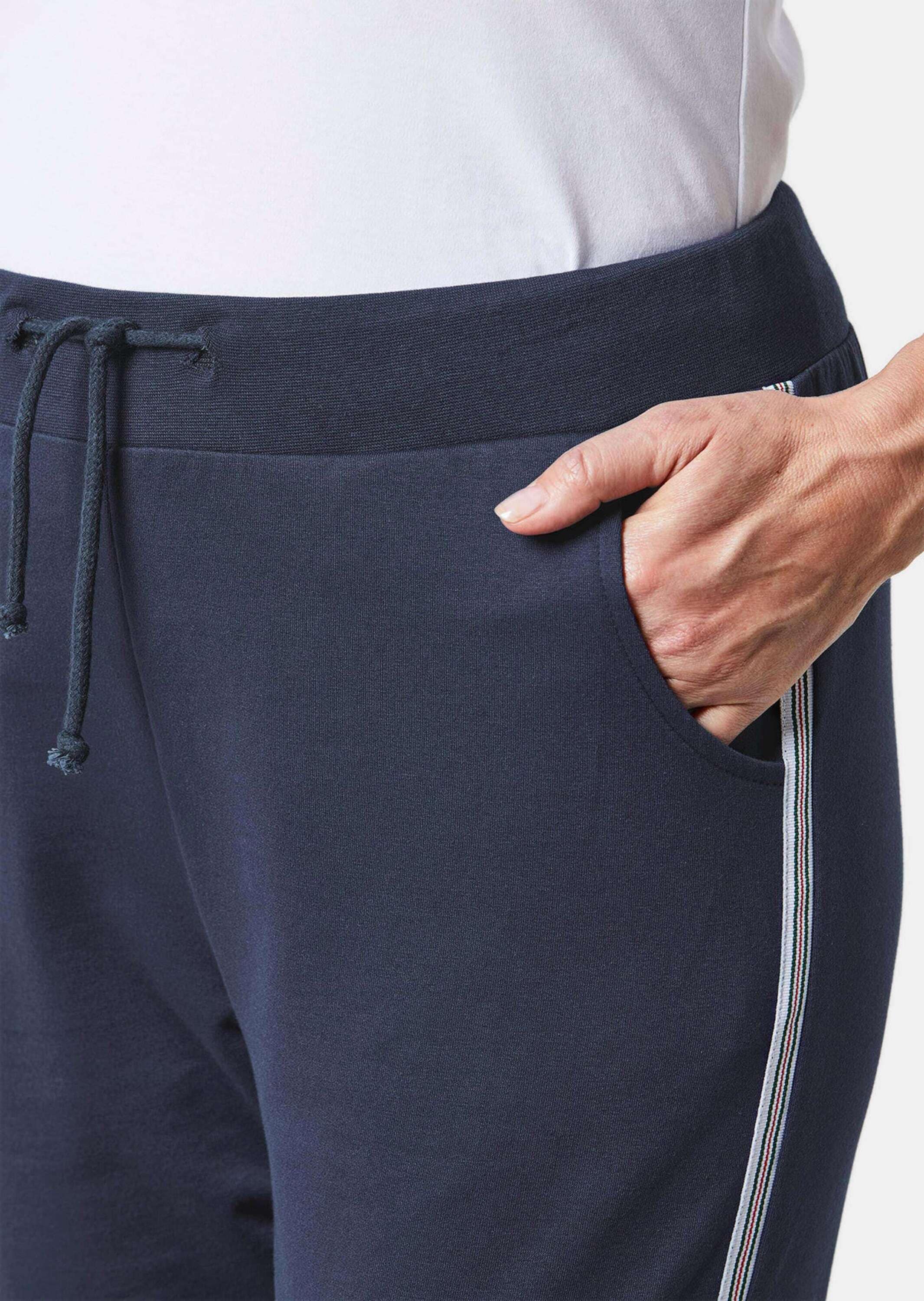 GOLDNER Stoffhose »Freizeithose Bequeme Freizeithose mit Schlupfbund und Taschen«