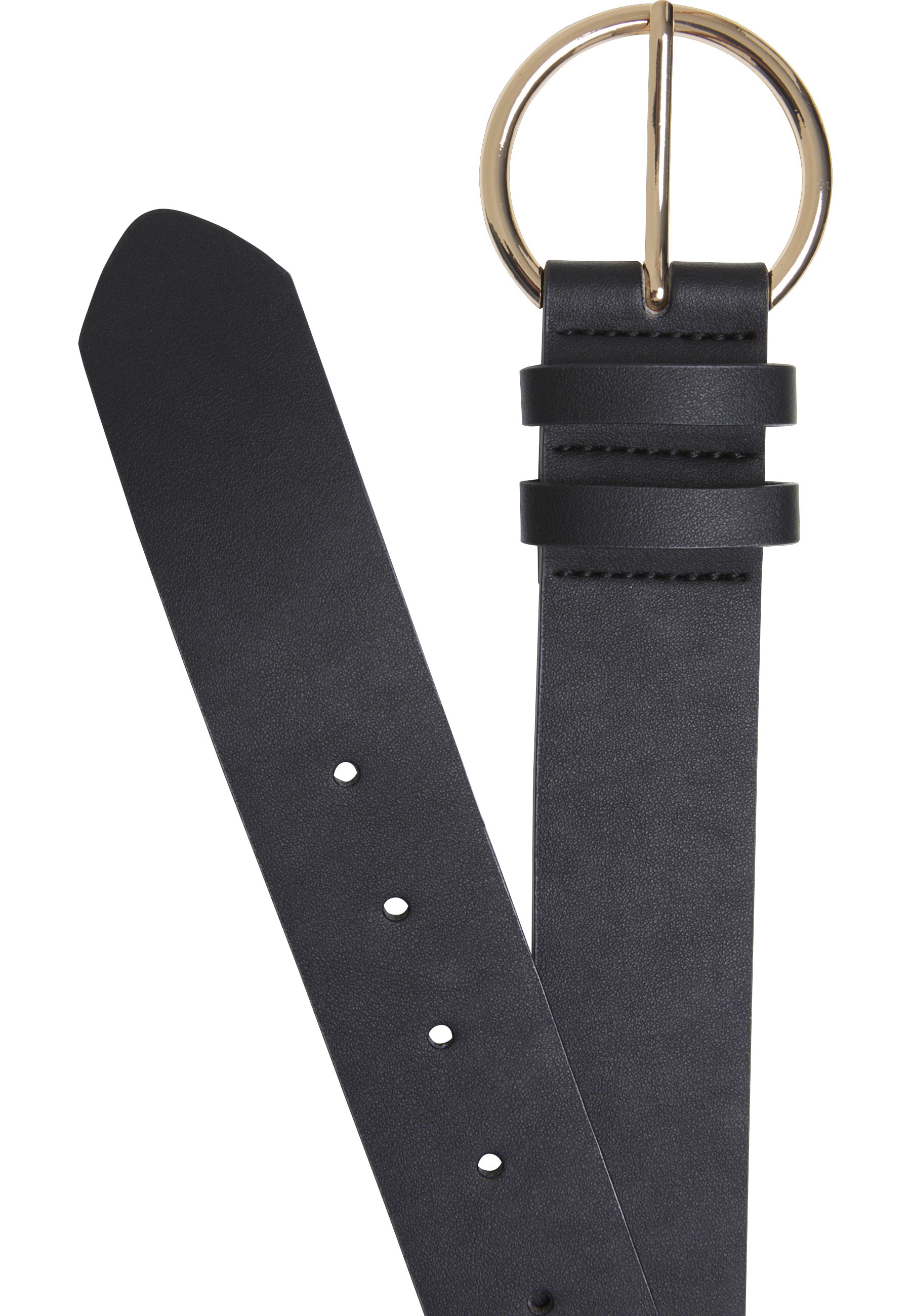 URBAN CLASSICS Synthetikgürtel »Urban Classics Unisex Basic PU Belt 2-Pack«
