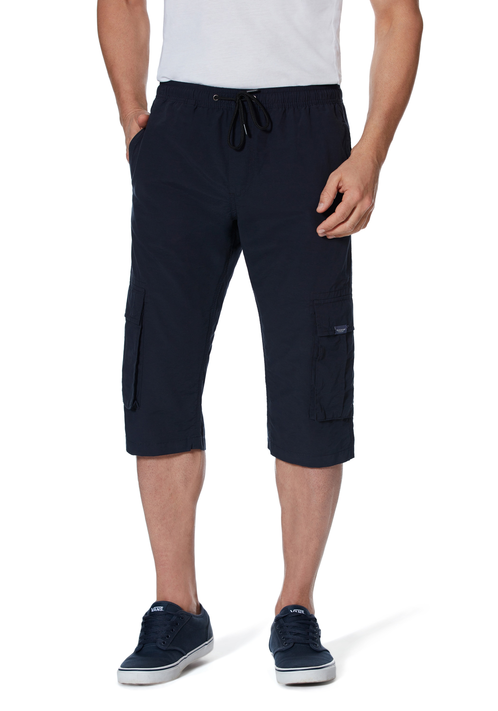 HERO by John Medoox Bermudas "Poly/BW- Funktionsstoff Hero By John Medoox Beach Bermuda", Bermuda Casual Funktionsqualit