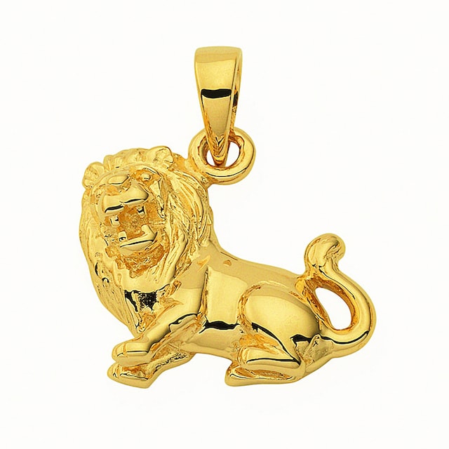 Adelia´s Kette mit Anhänger »585 Gold Sternzeichen Anhänger Löwe«,  Schmuckset - Set mit Halskette online kaufen | BAUR