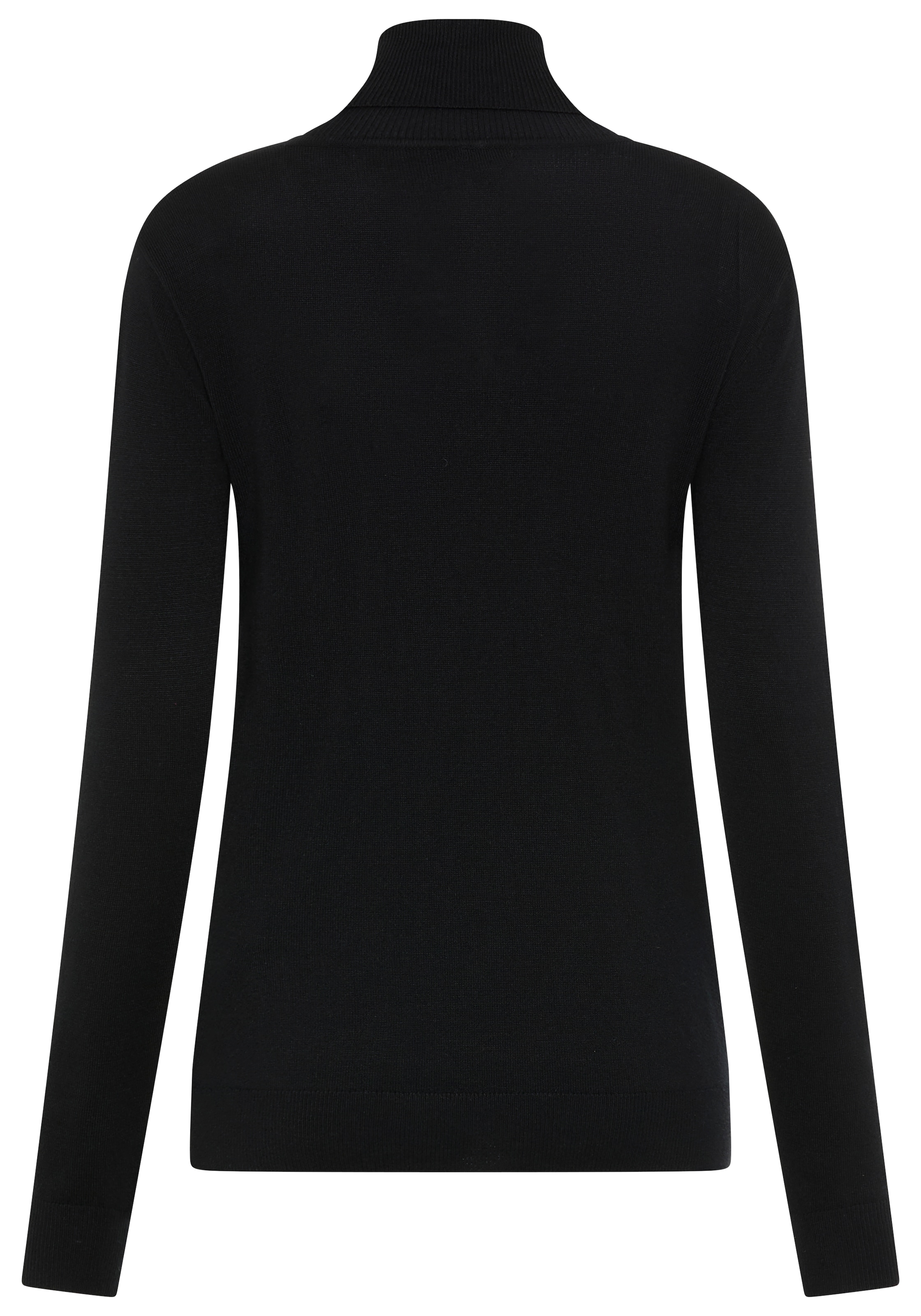 Bruno Banani Rollkragenpullover mit Metalllogo