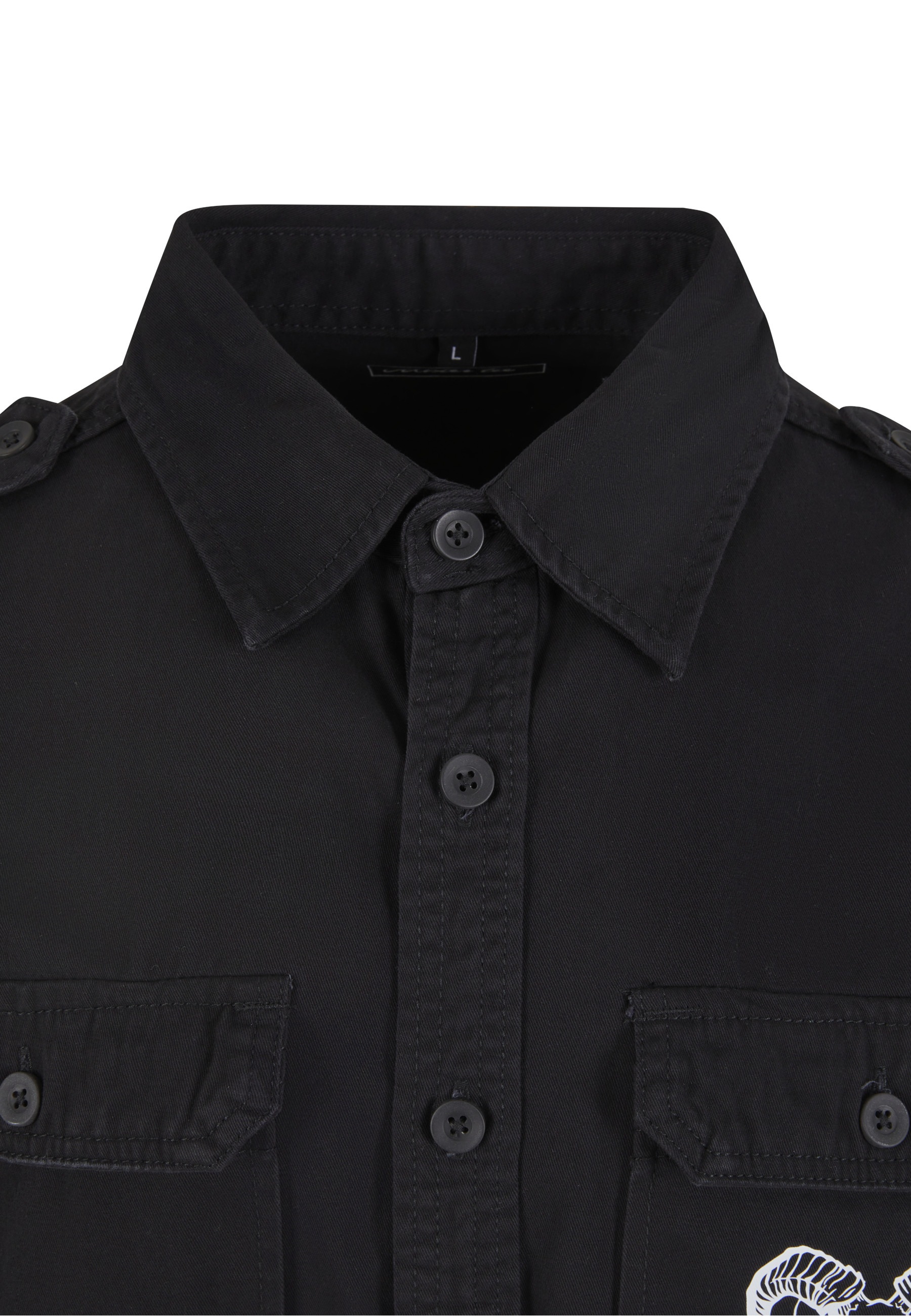 MisterTee Kurzarmshirt »MisterTee Capricorn Skull Shirt Longsleeve« 1 Stk.