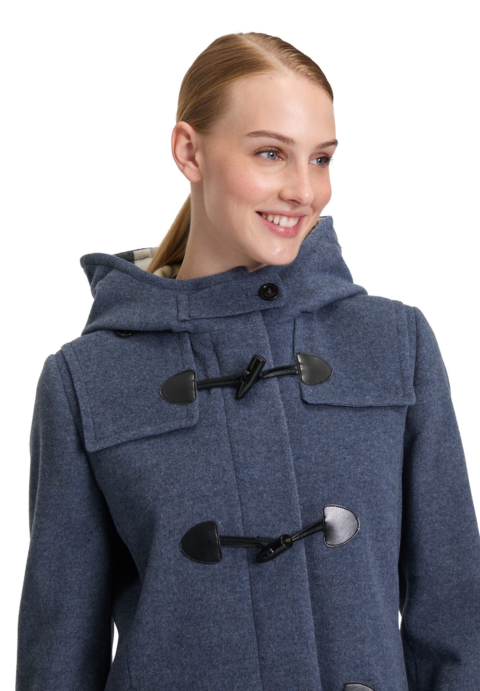 Gil Bret Outdoorjacke »Gil Bret Damen Dufflecoat mit Kapuze«, mit Kapuze
