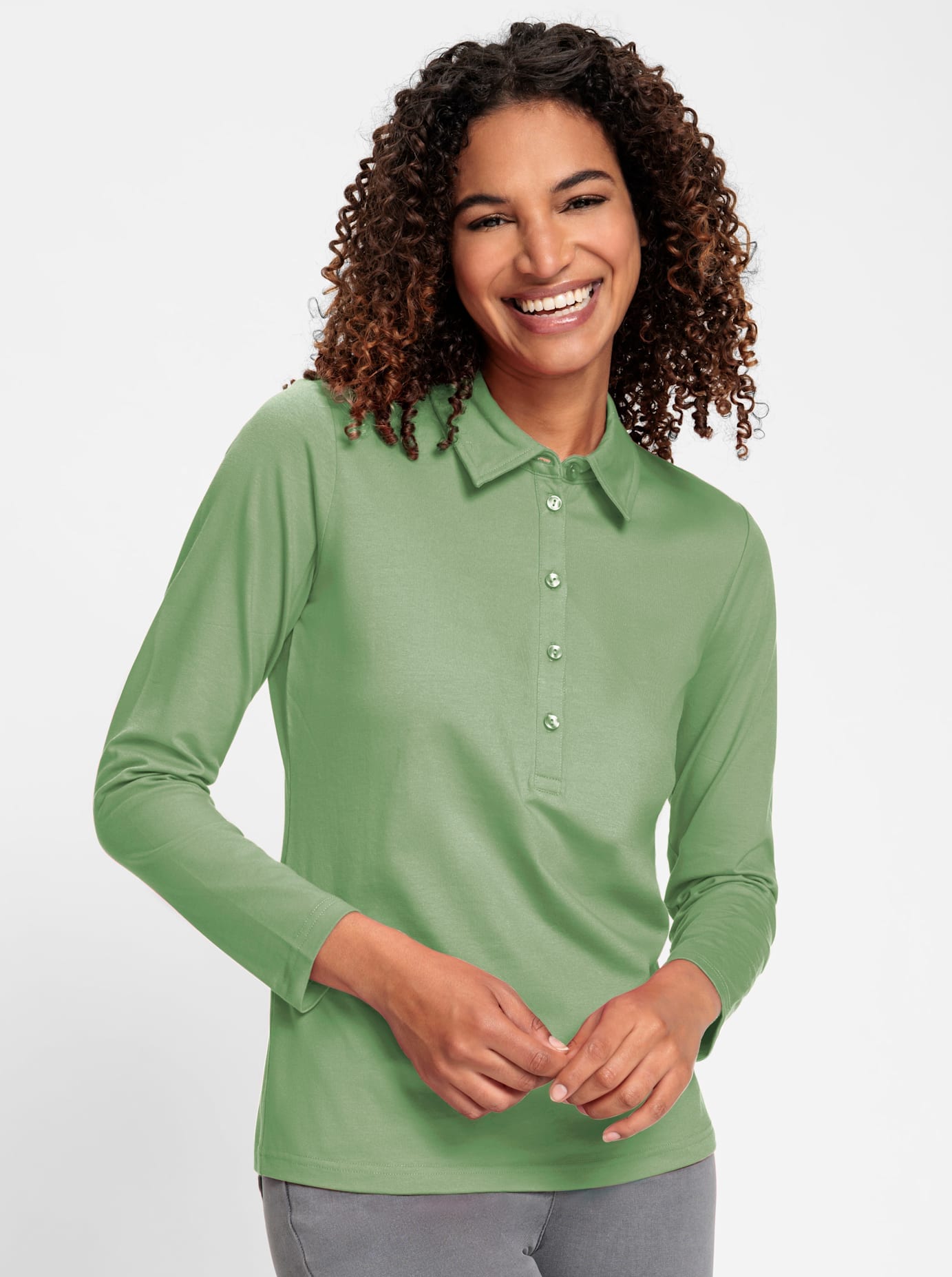 Casual Looks Poloshirt "Poloshirt", (1 tlg.) günstig online kaufen