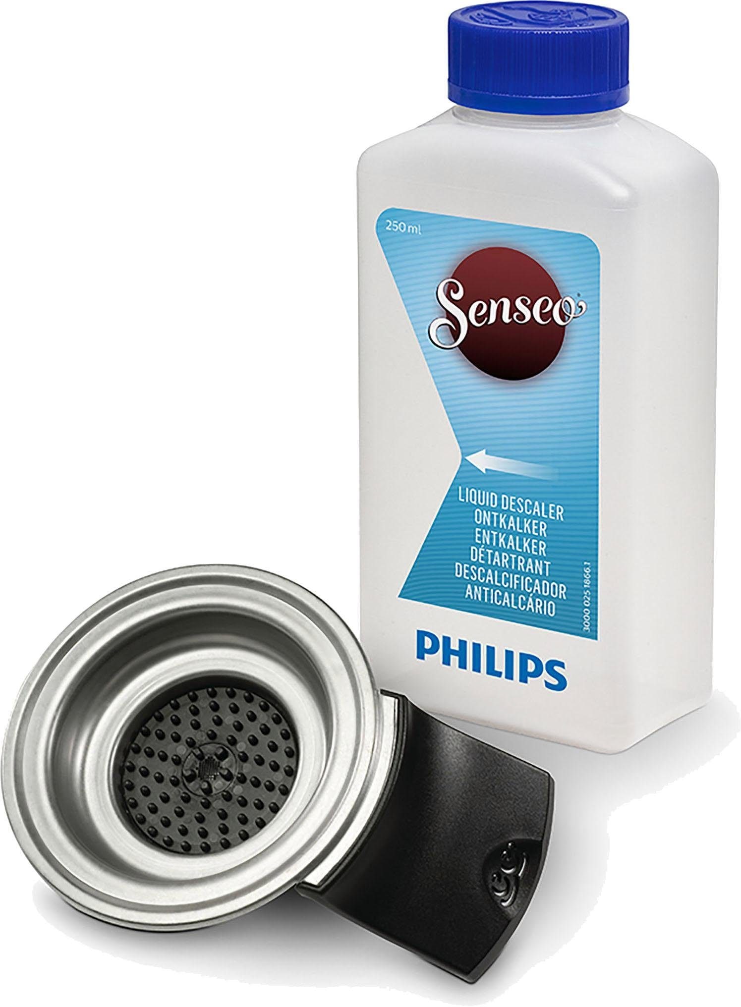 Philips Senseo Pflegeset "CA6522/02", (Set), für Senseo Original, Flüssigentkalker und Padhalter für 2 Tassen