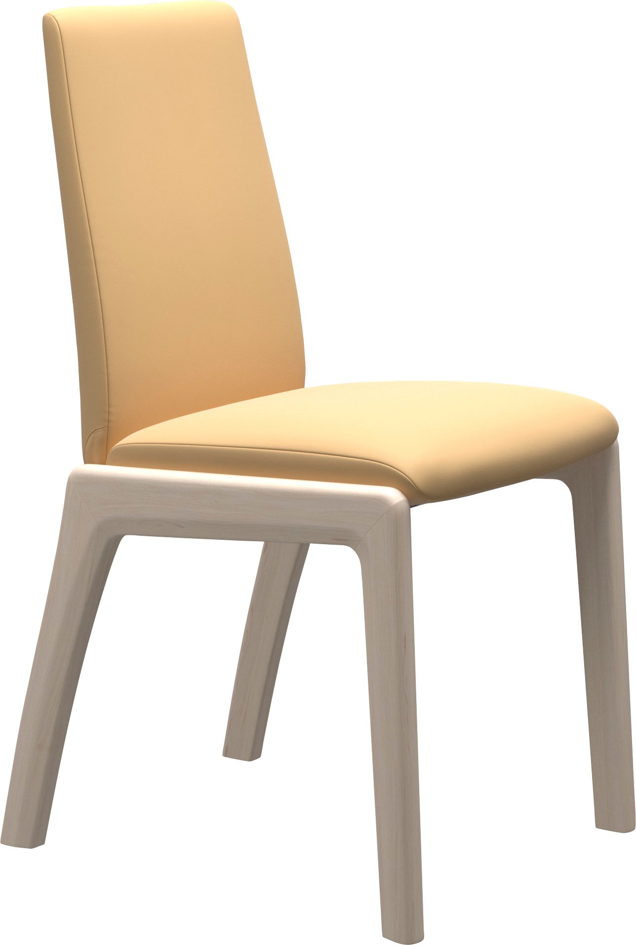 Stressless® Polsterstuhl »Laurel«, Leder BATICK, Low Back, Größe M, mit abgerundeten Beinen in Eiche gekalkt
