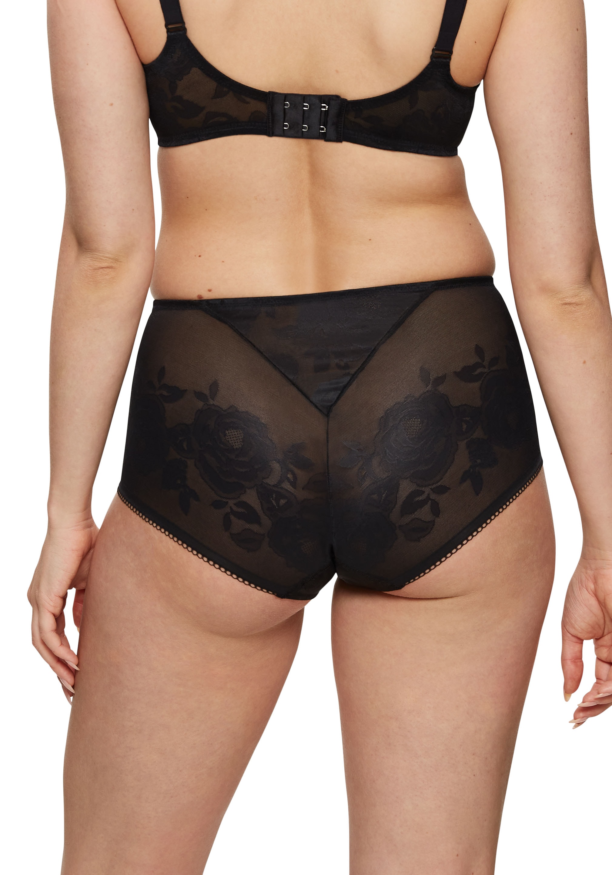 Triumph Shapingslip »Wild Rose Sensation Maxi«, Jaquardspitze, formend, atmungsaktiv