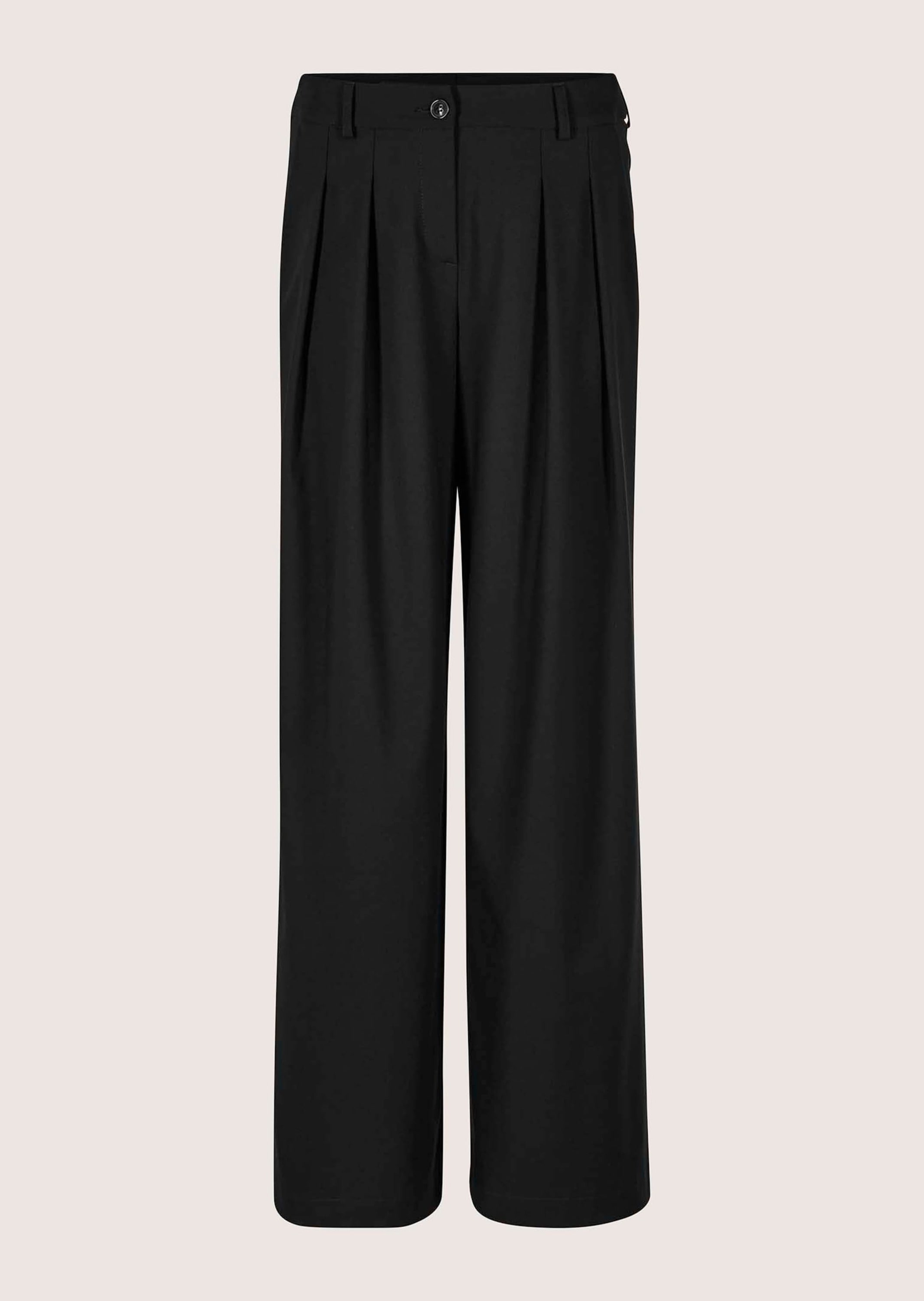 MADELEINE Bundfaltenhose "Palazzohose Elegante Palazzohose mit weitem Bein" Bundfaltenhose mit weitem Bein