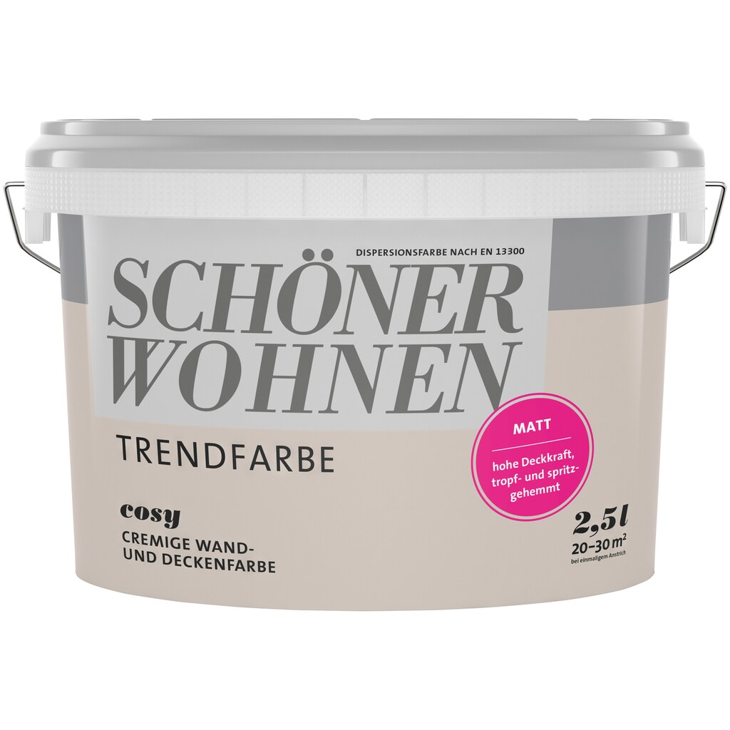 SCHÖNER WOHNEN FARBE Wand- und Deckenfarbe »TRENDFARBE«