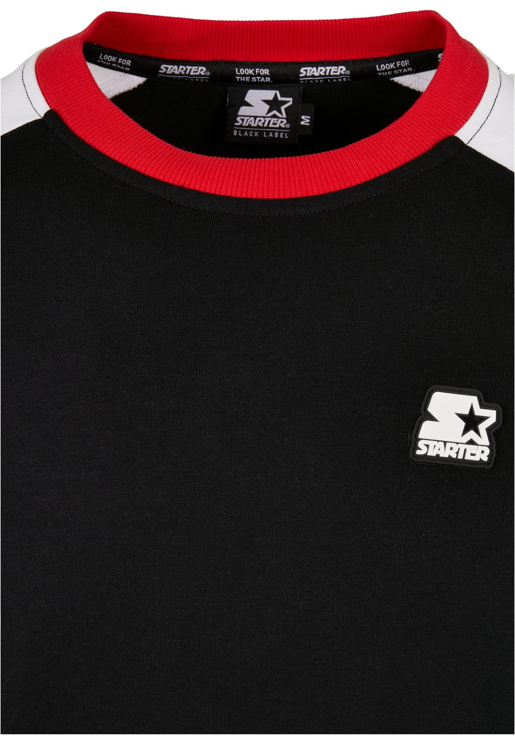 Starter Black Label Rundhalspullover »Starter Black Label Herren Starter Laser Crew«, (1 tlg.)