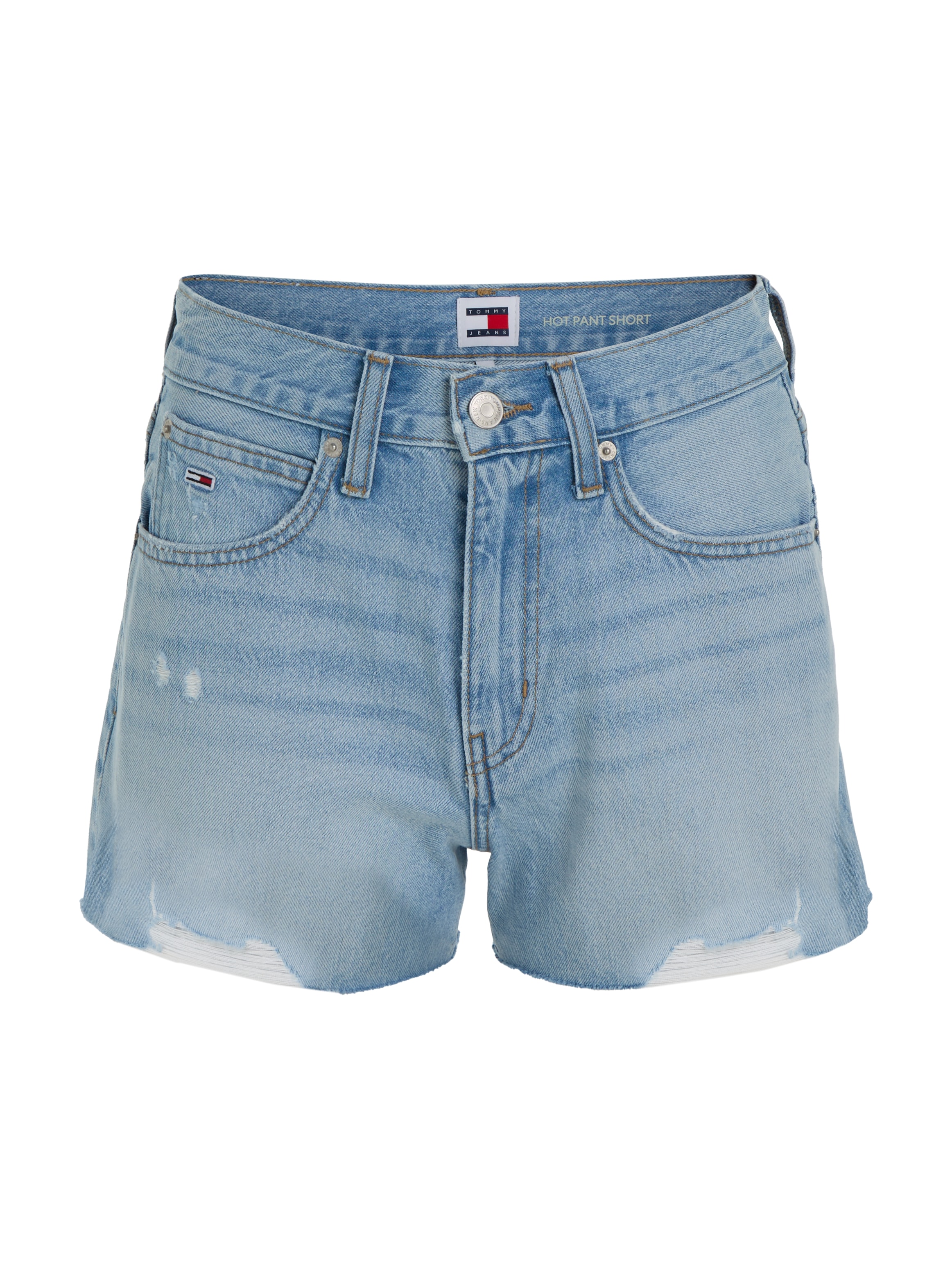 Tommy Jeans Shorts »HOT PANT BH0015«  mit heavy Destroyed Effekten am Saum