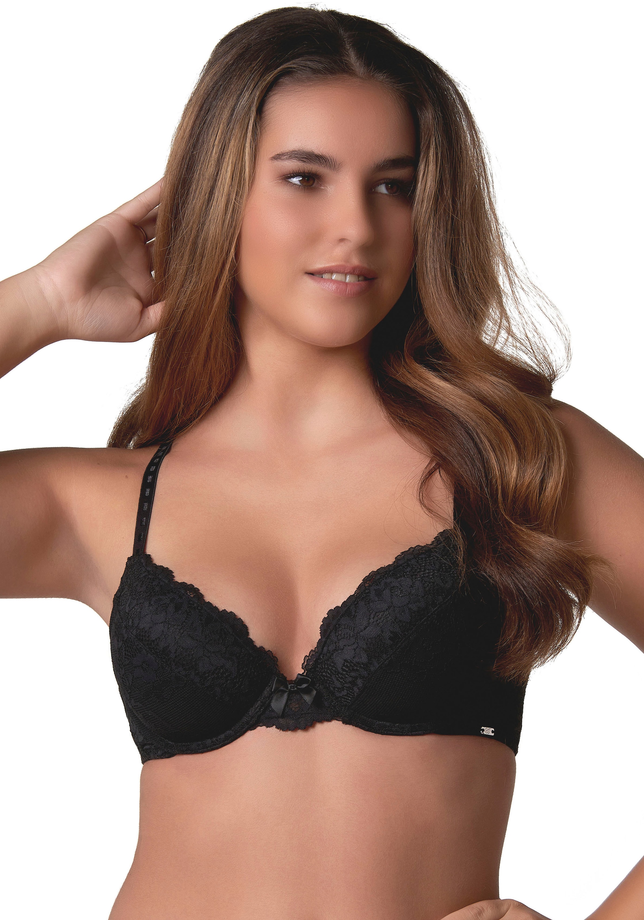 Bügel-BH »MOLLY«, Cup B-D, Padded wire bra recycled lace