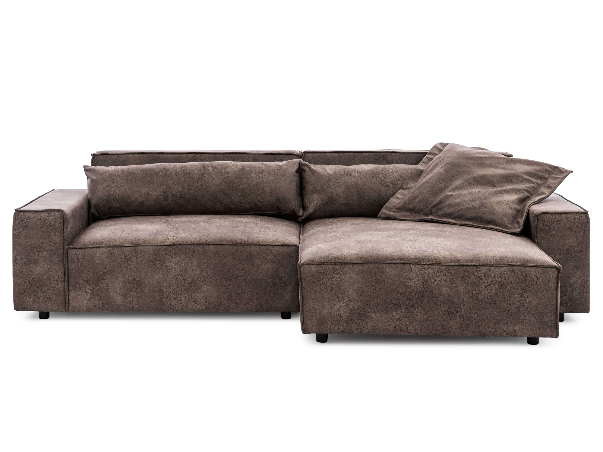 OTTO home Ecksofa "KINLEE Design-Sofa mit Recamiere rechts/links, Maße B/T/ günstig online kaufen