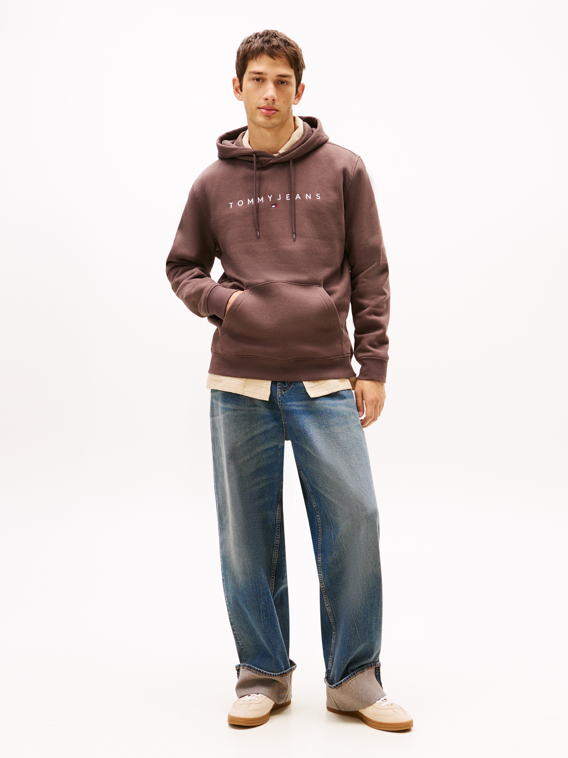 Tommy Jeans Hoodie »TJM REG LINEAR LOGO HOODIE EXT«
