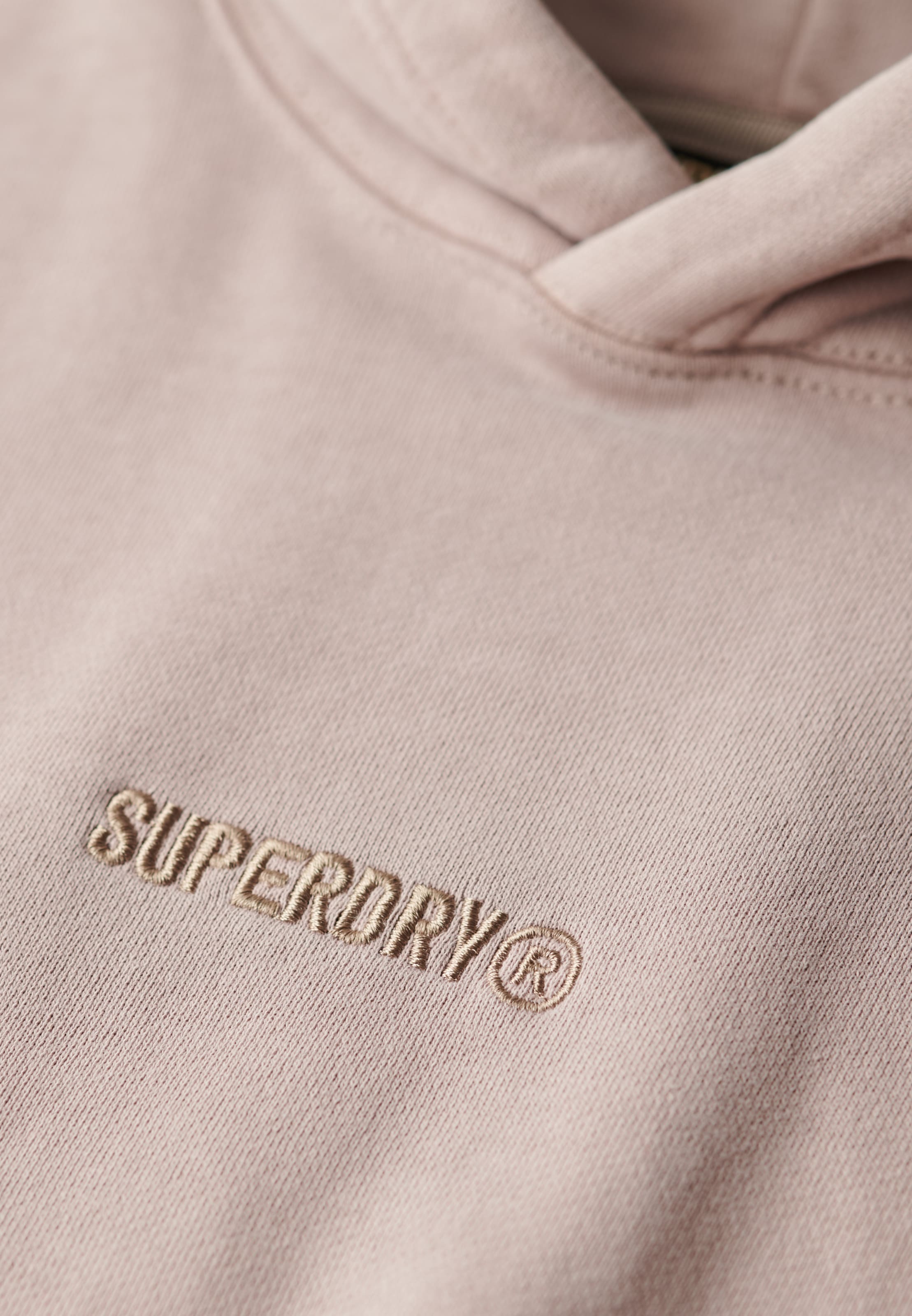 Superdry Kapuzensweatshirt »MICRO LOGO HOOD«, aus Baumwolle und Polyester, Relaxed Fit, angeraute Sweatware

