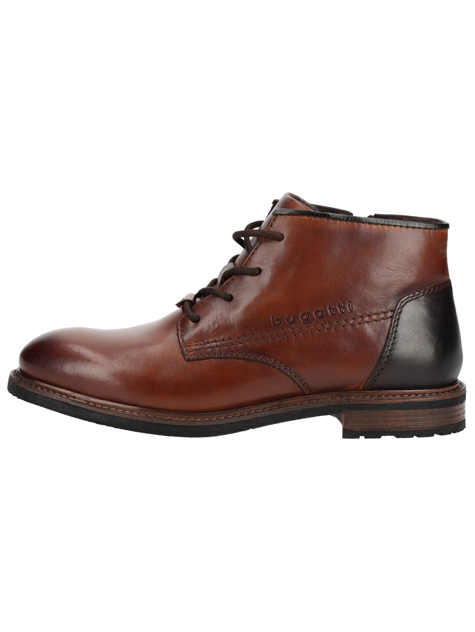 bugatti Schnürstiefelette »bugatti Stiefelette Leder«