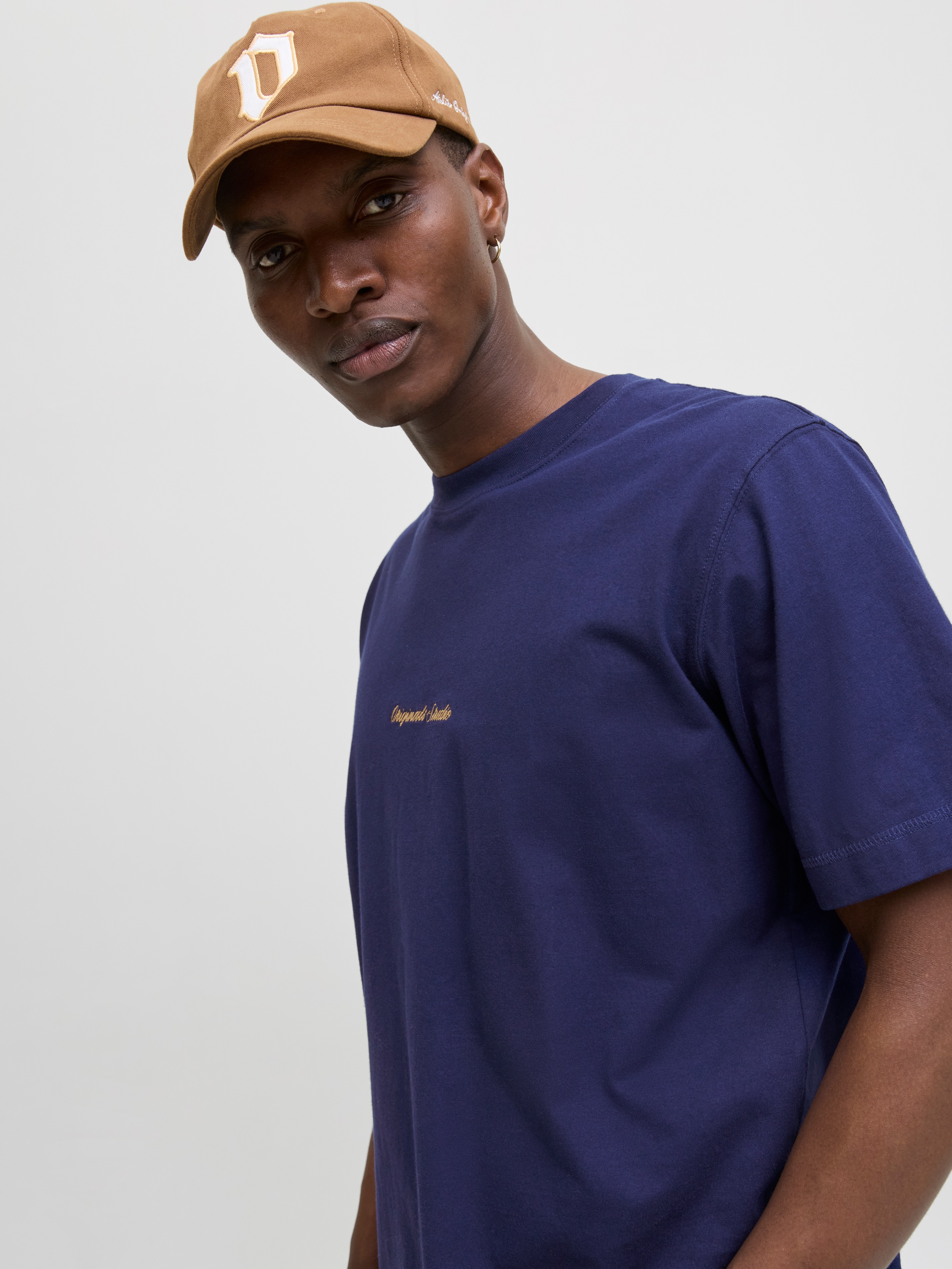 Jack & Jones Kurzarmshirt "JORNORREBRO EMB TEE SS CREW NECK NOOS" günstig online kaufen
