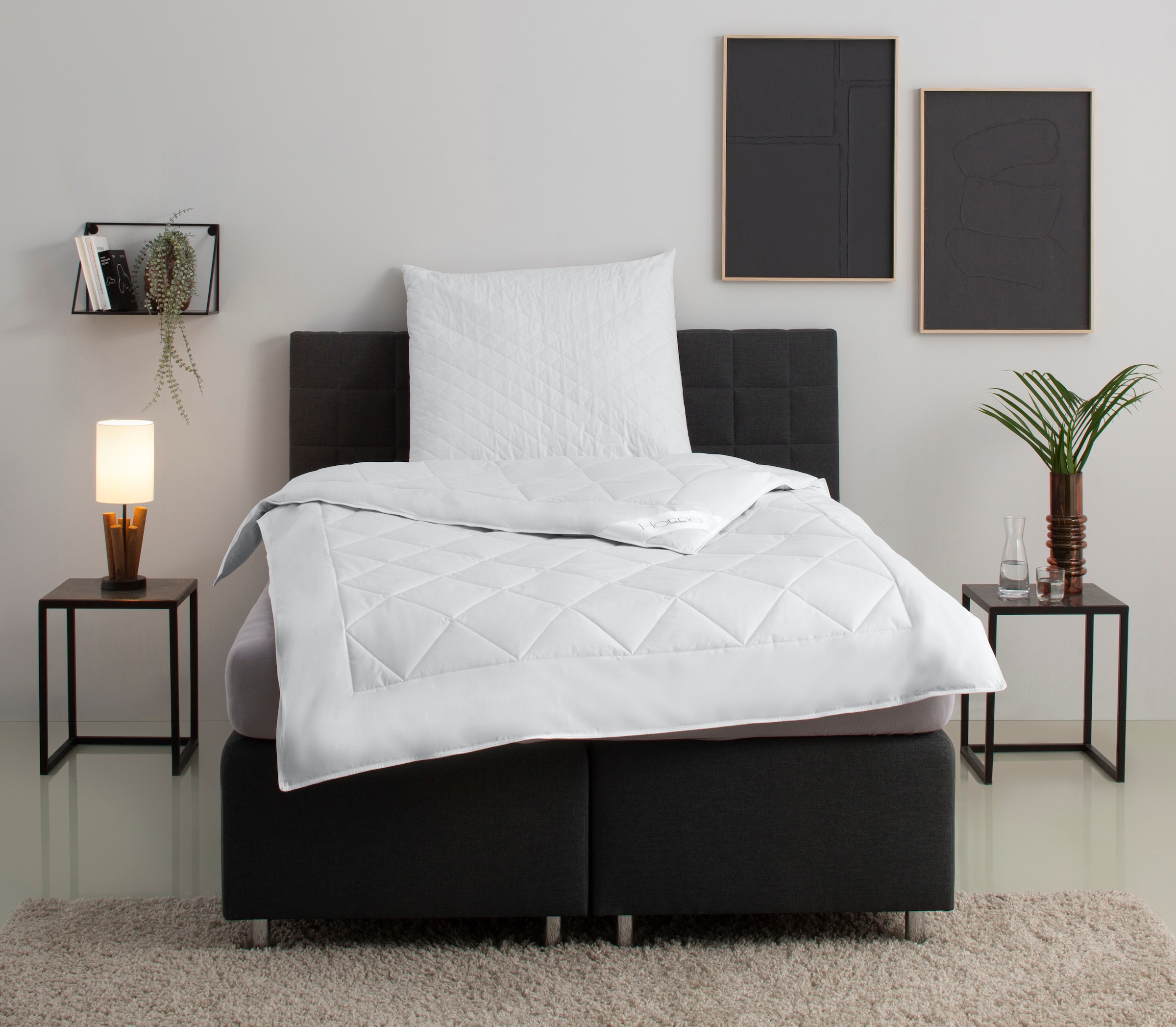 Home affaire Naturhaarbettdecke "Chailley Bettdecke in 135x200 cm und 155x2 günstig online kaufen