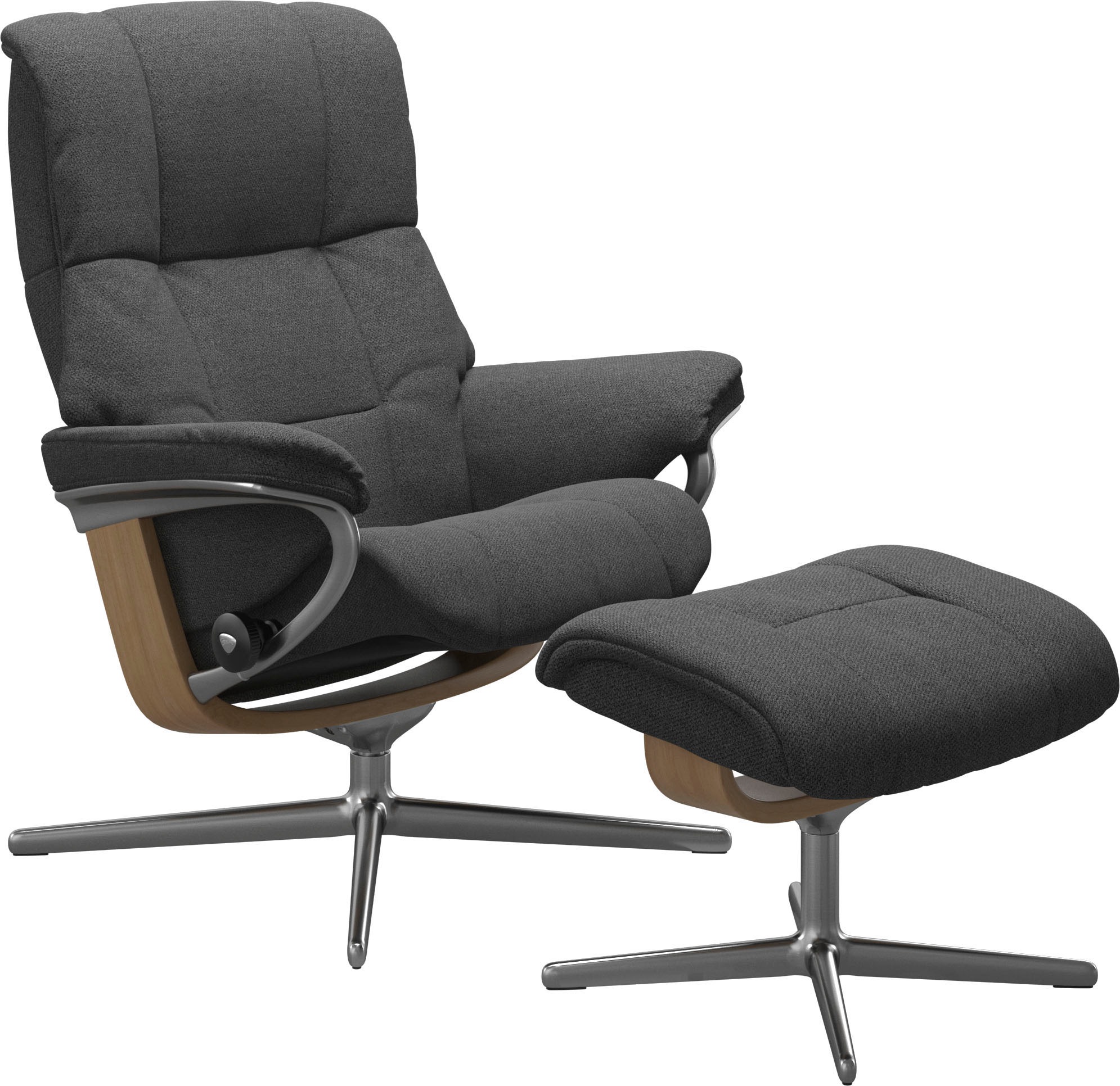 Stressless® Relaxsessel »Mayfair«, mit Cross Base, Größe S, M & L, Holzakzent Eiche