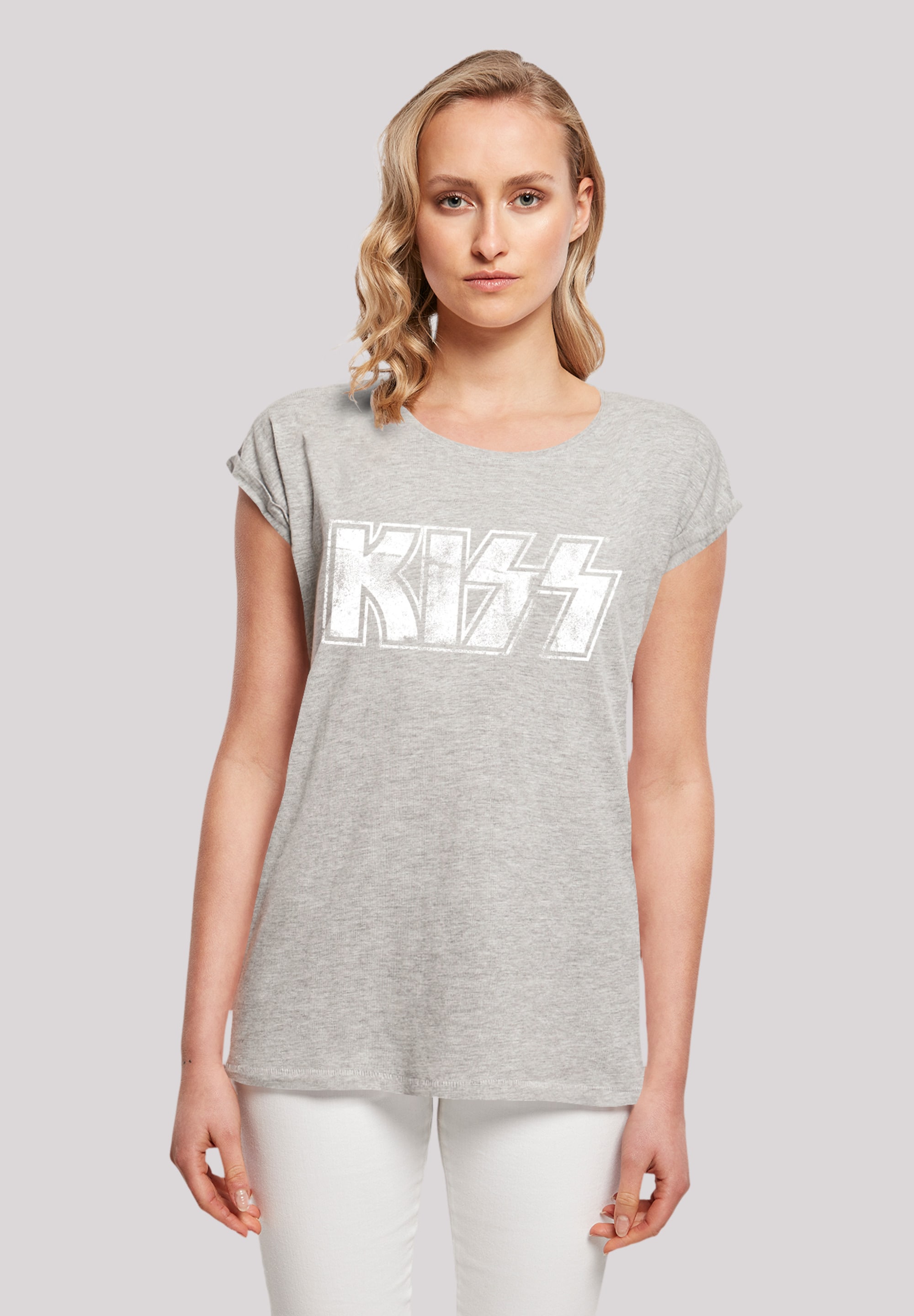 F4NT4STIC T-Shirt "Kiss Rock Band Vintage Logo", Premium Qualität, Musik, B günstig online kaufen