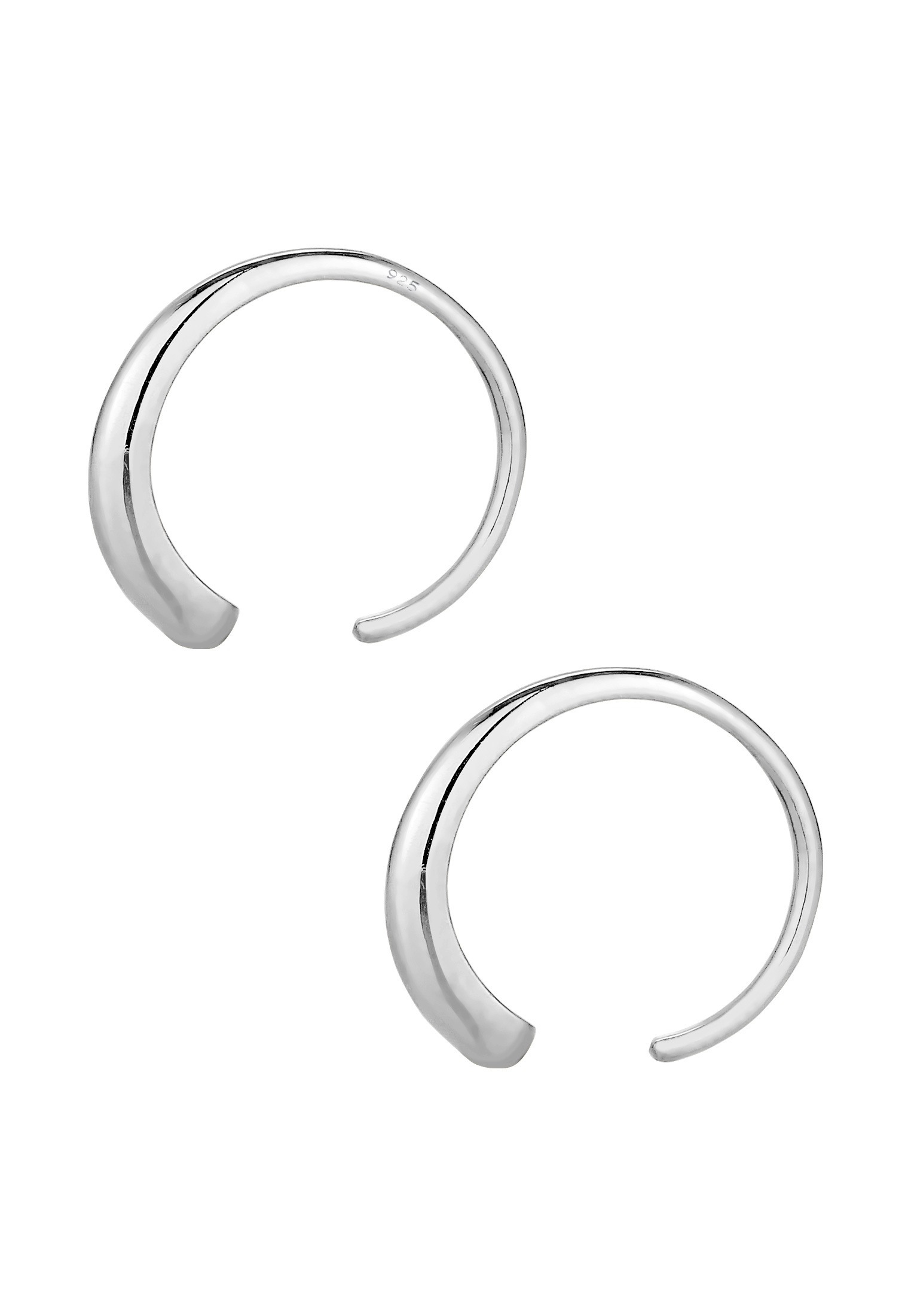 Elli Paar Creolen »Creolen Ohrhänger 925 Sterling Silber«
