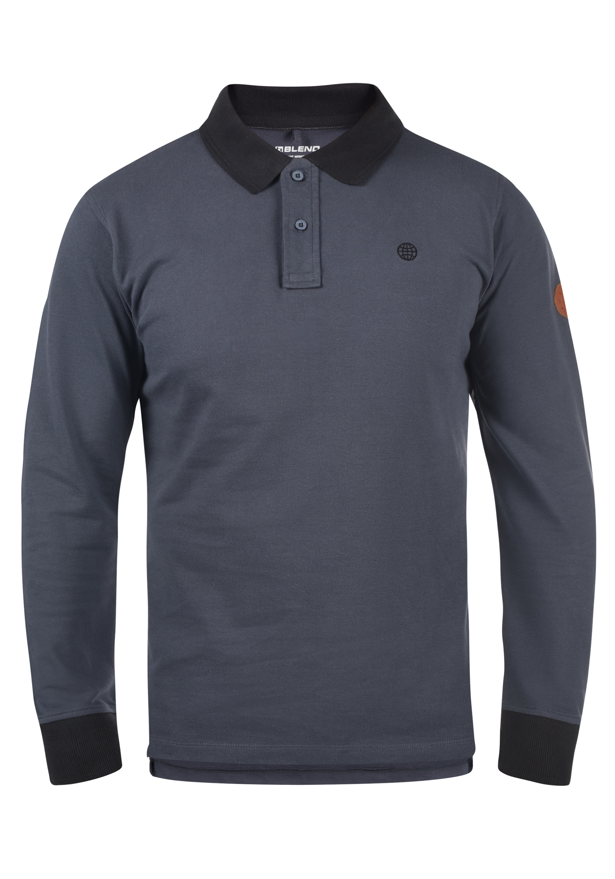 Blend Langarm-Poloshirt "Langarm-Poloshirt BHRalle" günstig online kaufen