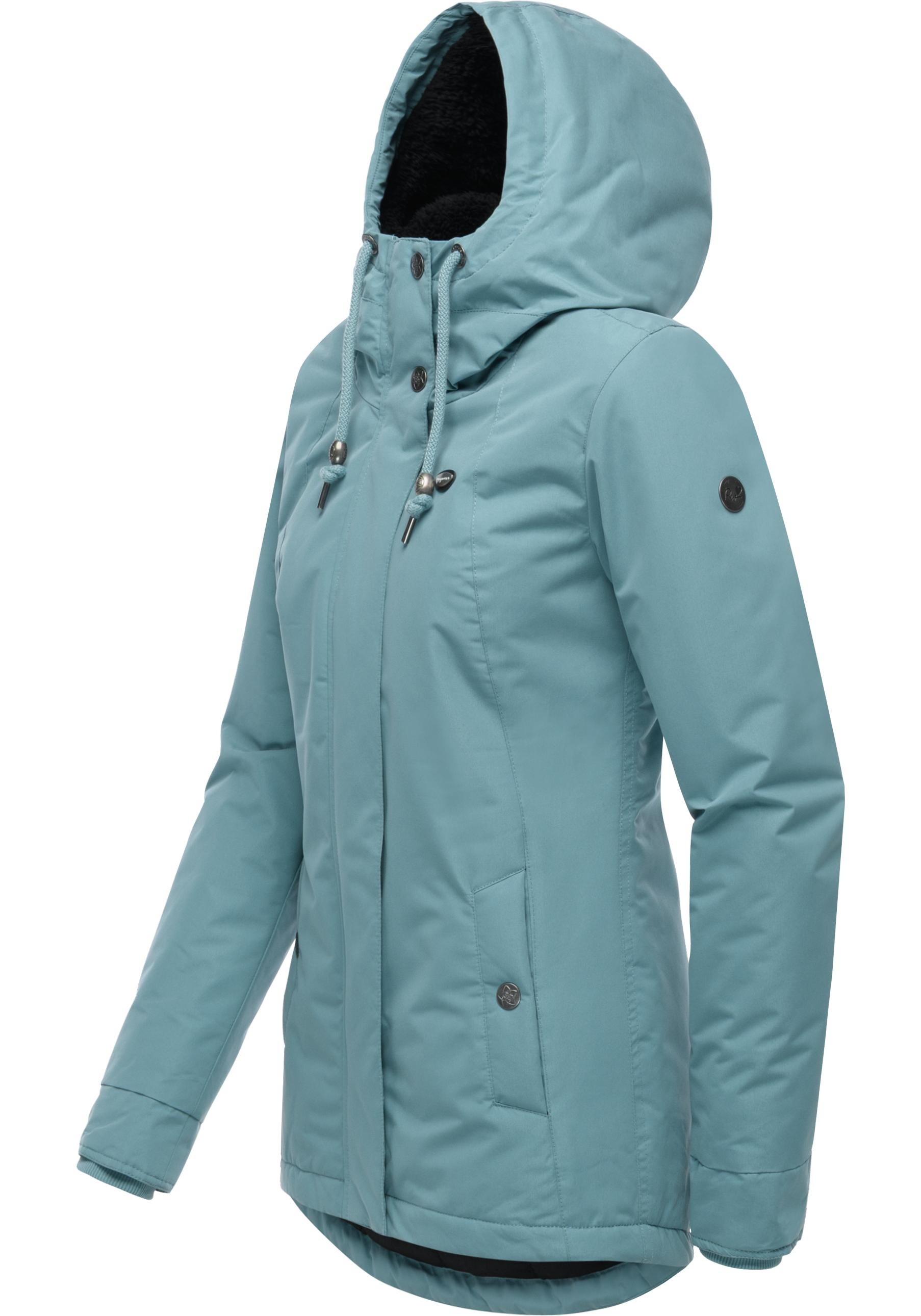 Ragwear Kurzmantel "Alvena YOUMODO" Wasserdichter Damen Mantel mit verstell günstig online kaufen
