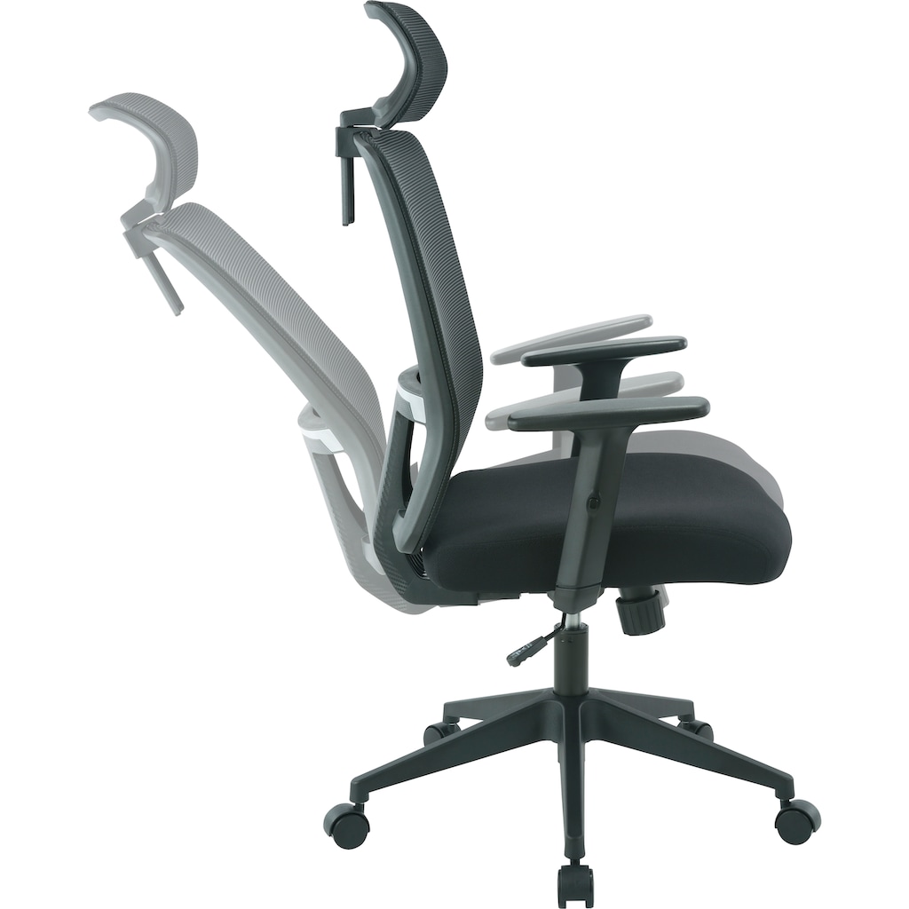 INOSIGN Bürostuhl »Tallard, Mesh Schreibtischstuhl, ergonomische Ausstattung«, Netzstoff