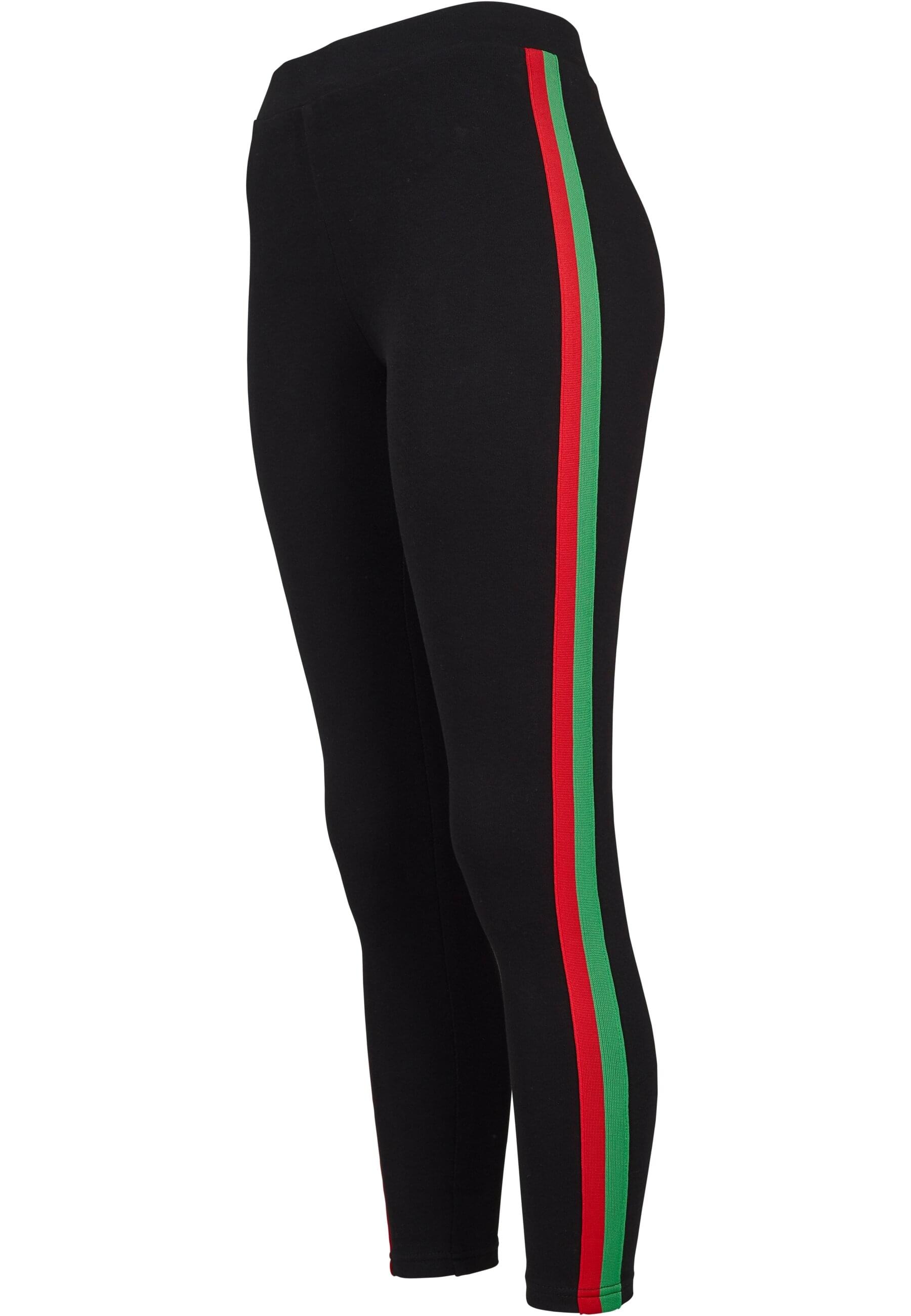 URBAN CLASSICS Leggings »Urban Classics Damen Ladies 3-Tone Tape Leggings«, (1 tlg.)