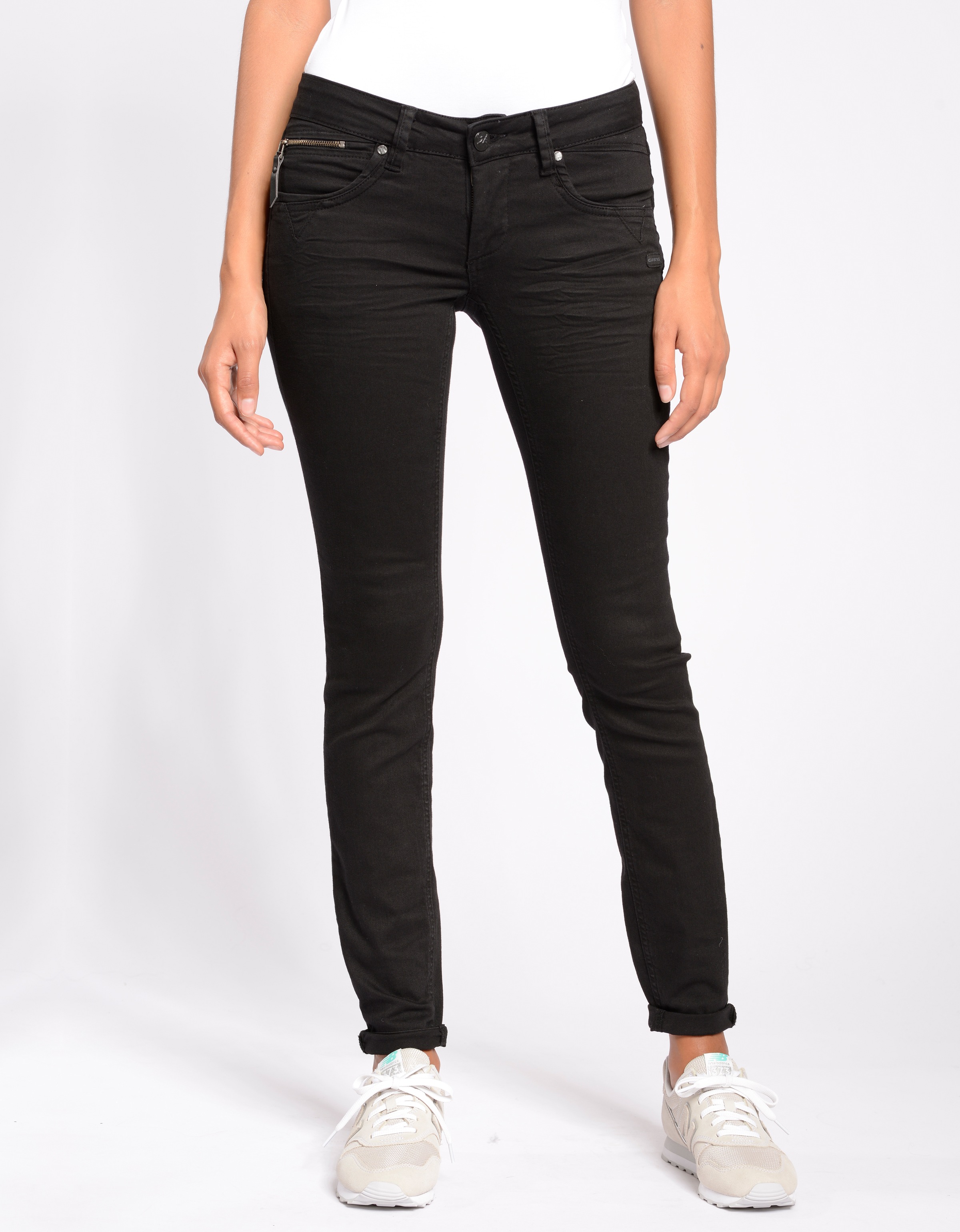 GANG Skinny-fit-Jeans »94NIKITA«, mit Zipper-Detail an der Coinpocket