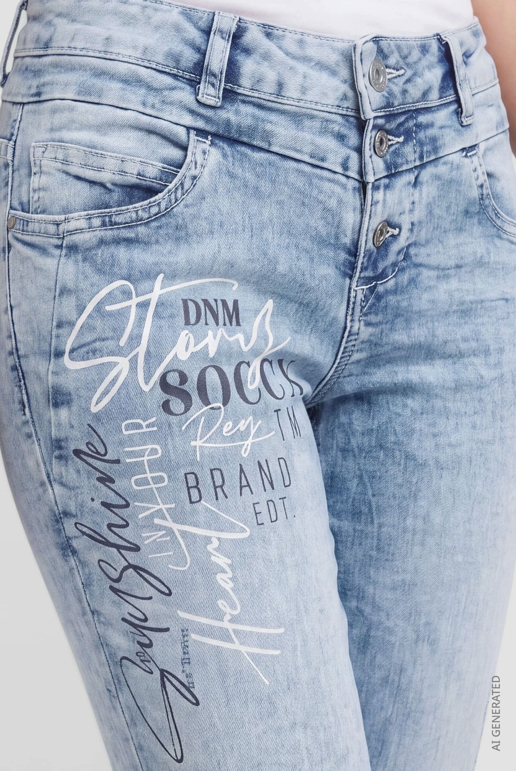 SOCCX Regular-fit-Jeans mit normaler Leibhöhe