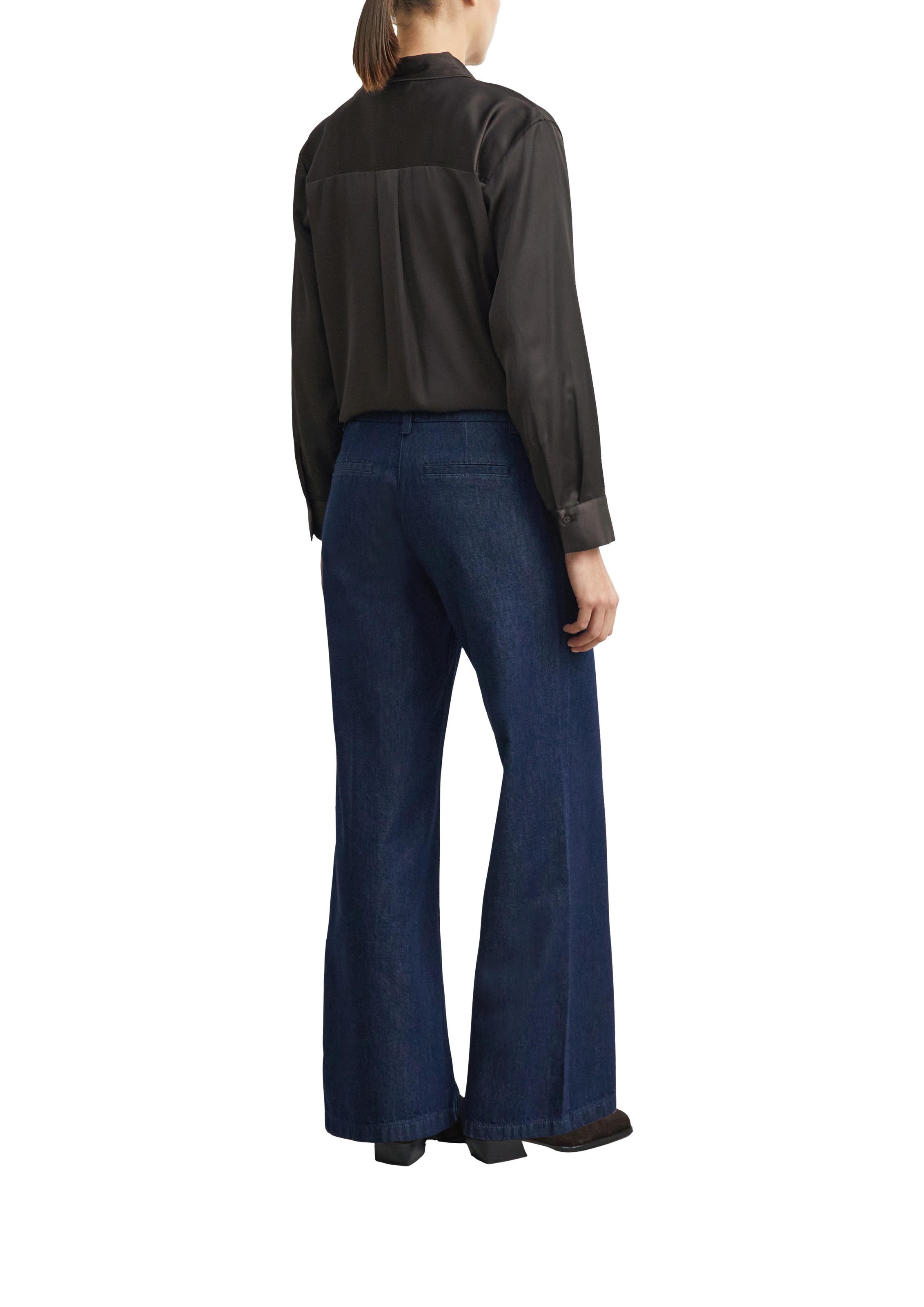 Comma Weite Jeans »Style Marlene« mit Lyocell und Eingrifftaschen